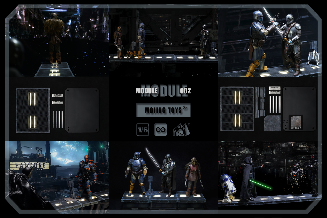 [พร้อมส่ง] mOjingToys Module Series M002 1/6 : Mandalorian Trestle Platform มี2แบบ