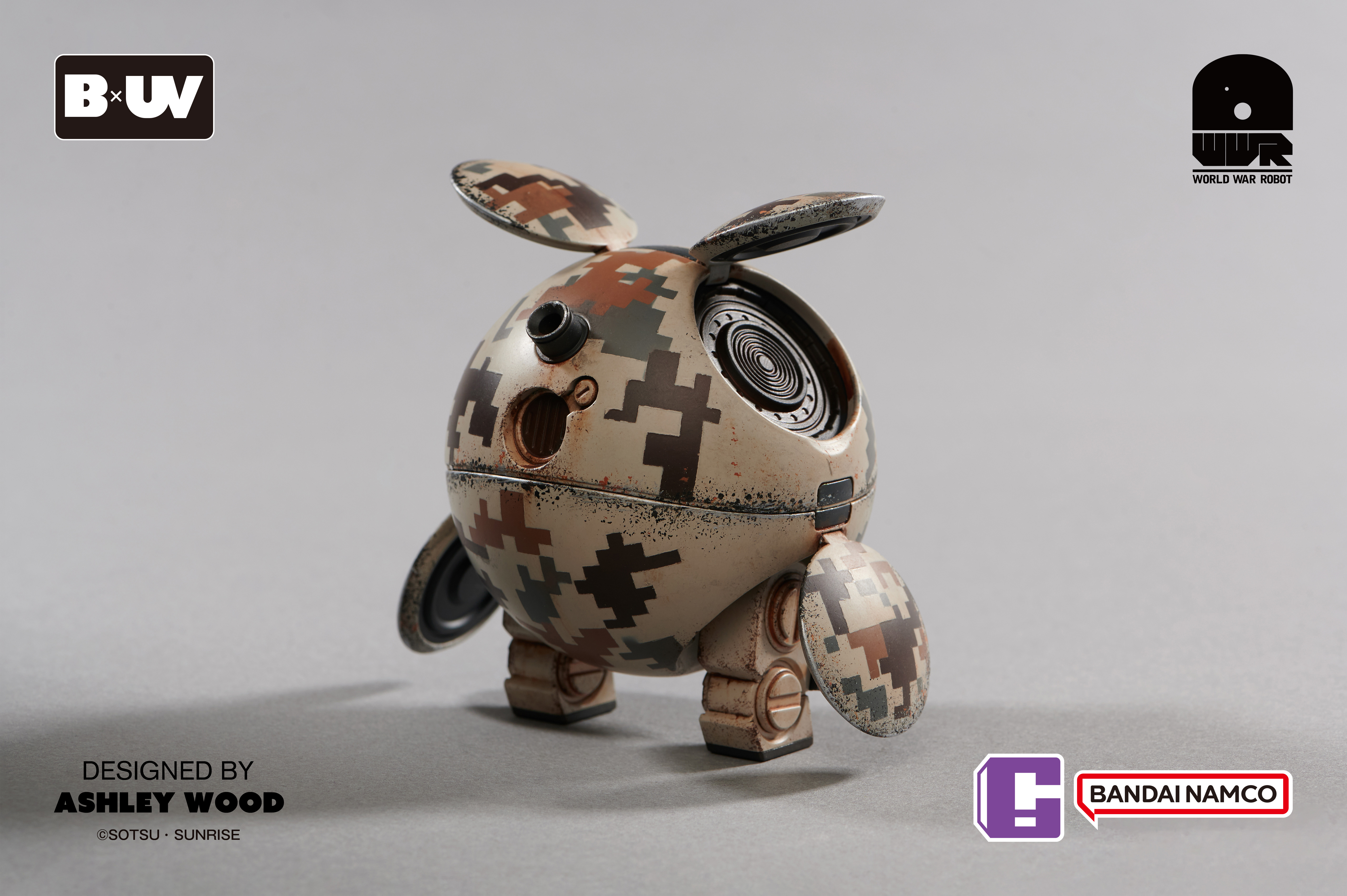 [พร้อมส่ง] BANDAI X UNDERVERSE cobranded Blind Box Vol.2 GUNDAM HARO × SQUARE2