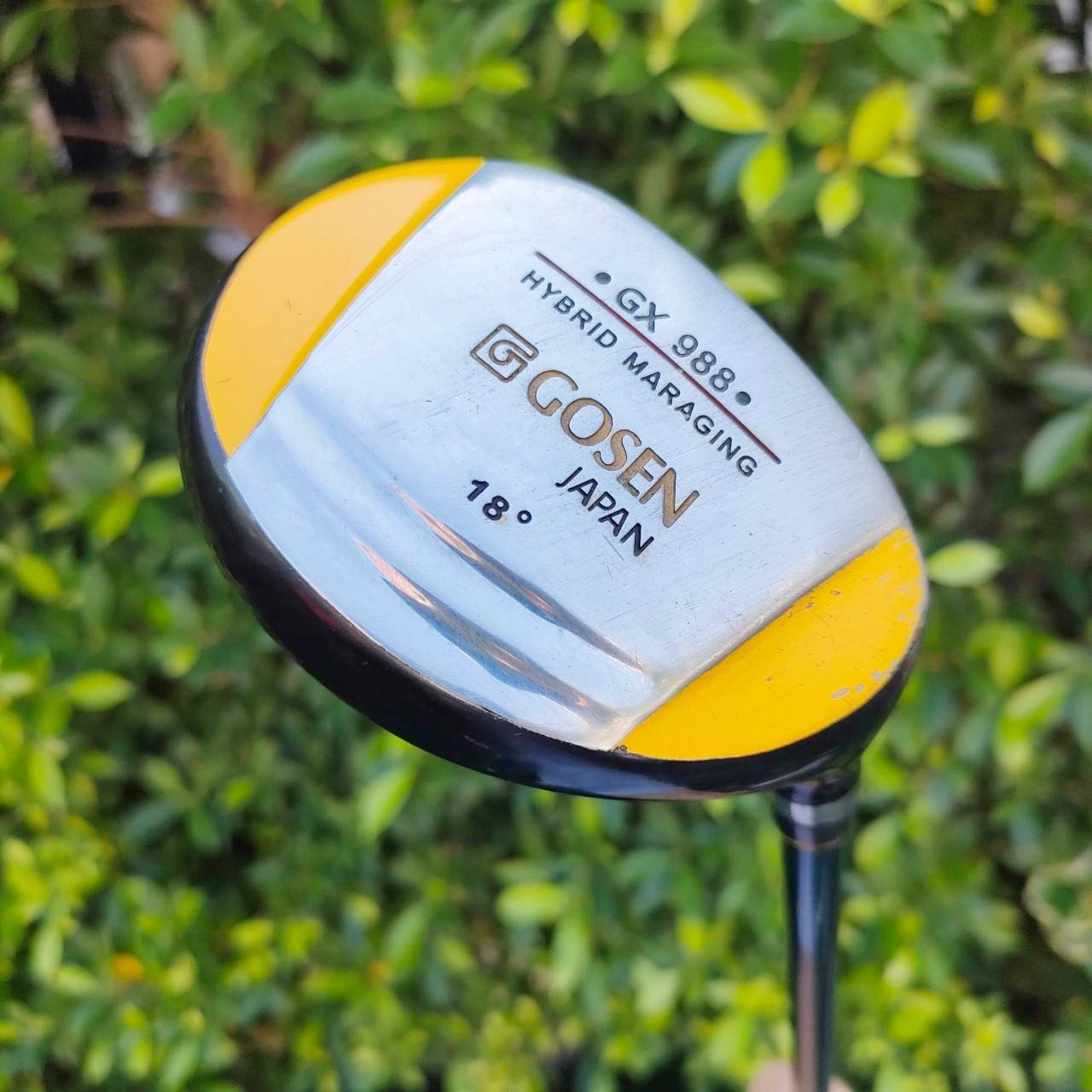 HYBRID GOSEN JAPAN GX 988 องศา 18 ก้าน PREMIUM EDITION FLEX R เป็นไฮบริดพรีเมี่ยมญี่ปุ่น!! ไม้กอล์ฟมือสอง ของแท้ BY NakaraLuxurious