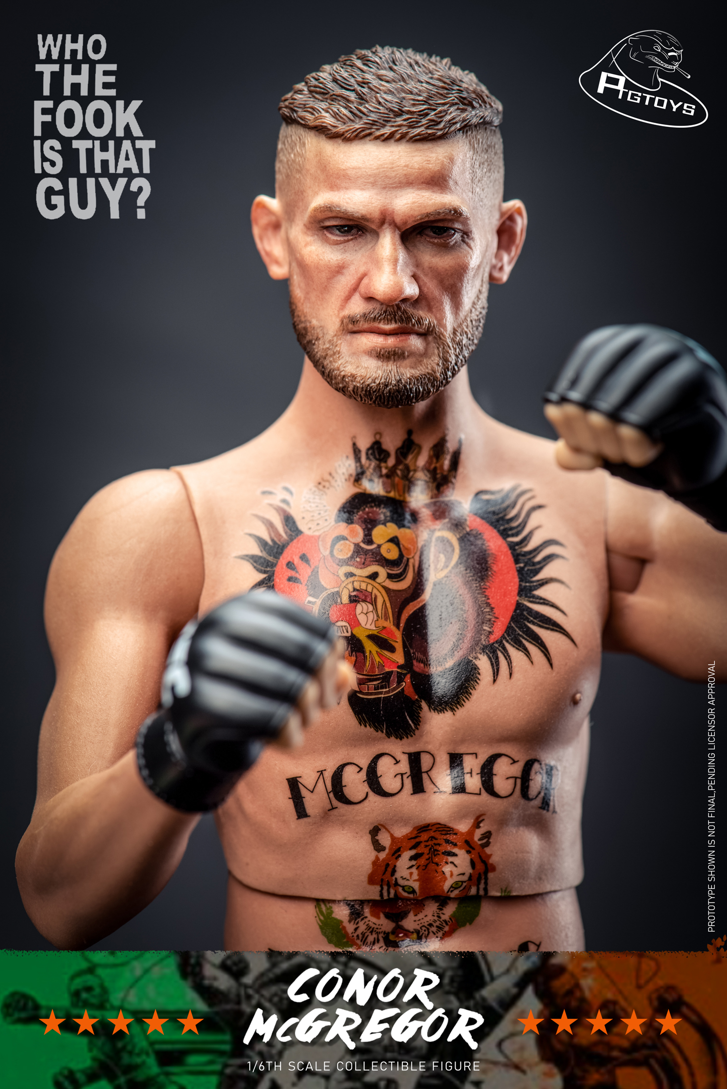 [สั่งจอง] Ptgtoys PT-8602 1/6 : Fighting King