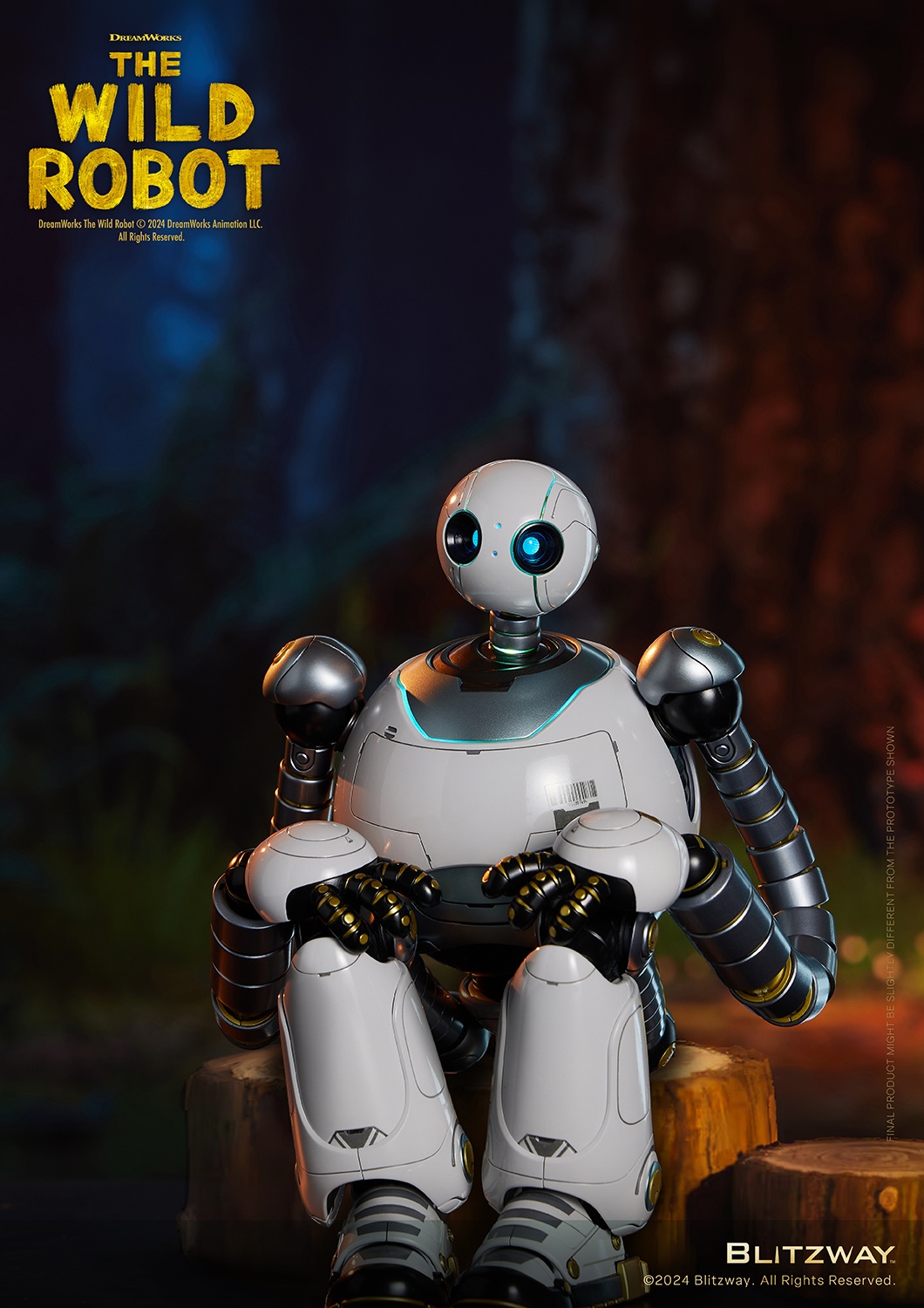 [สั่งจอง] Blitzway BW-CA-11601 : Carbotix Series - The Wild Robot (30Cm)