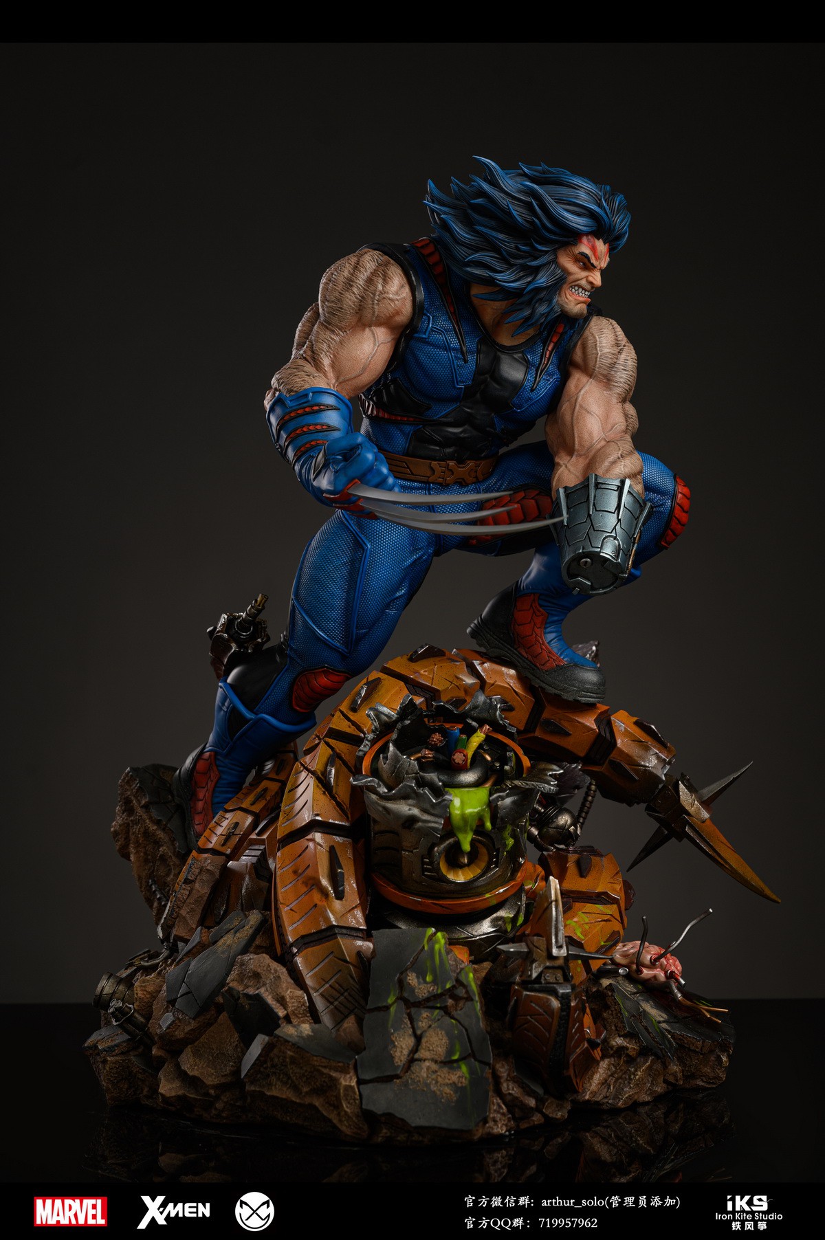 [สั่งจอง]Iron Kite Studio IKSSTX-003 1/4 premium statue : AOA Wolverine