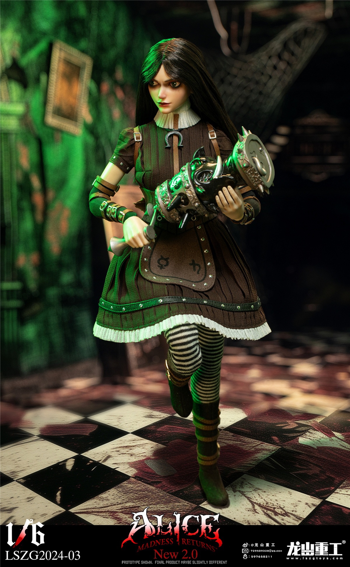 [สั่งจอง] Longshan Heavy Industry 1/6 : Alice's Crazy Return 2.0