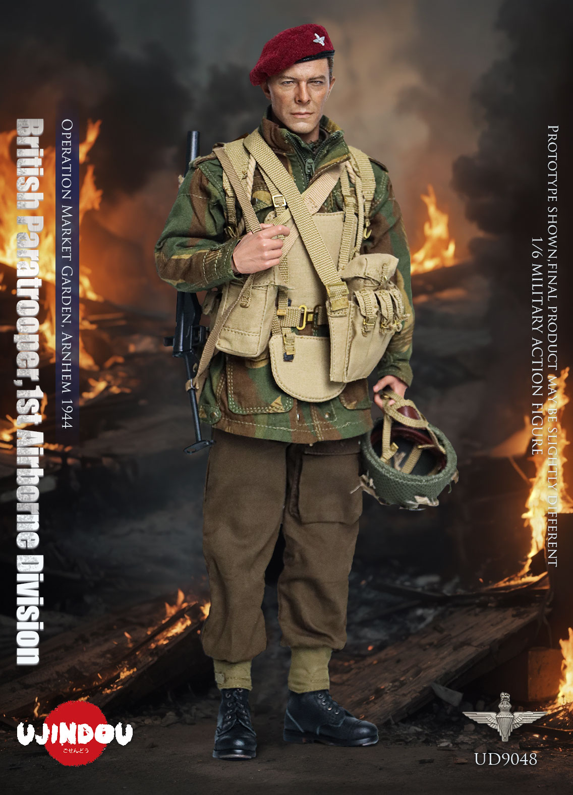 [สั่งจอง]UJINDOU UD9048 1/6 : British Paratrooper 1st Airborne Div Operation Market Garden Arnhem 1944