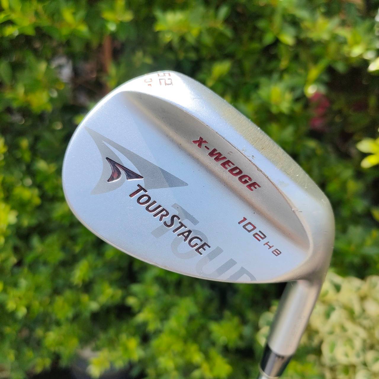 WEDGE TOURSTAGE X-WEDGE 102 HB องศา 52 เบาท์ 10 ก้าน N.S.PRO 950 GH FLEX S WEDGE FORGED พรีเมี่ยมจากญี่ปุ่น หน้าใบคมจัด สปินแบบโหดมาก!!! ไม้กอล์ฟมือสอง ของแท้ BY NakaraLuxurious