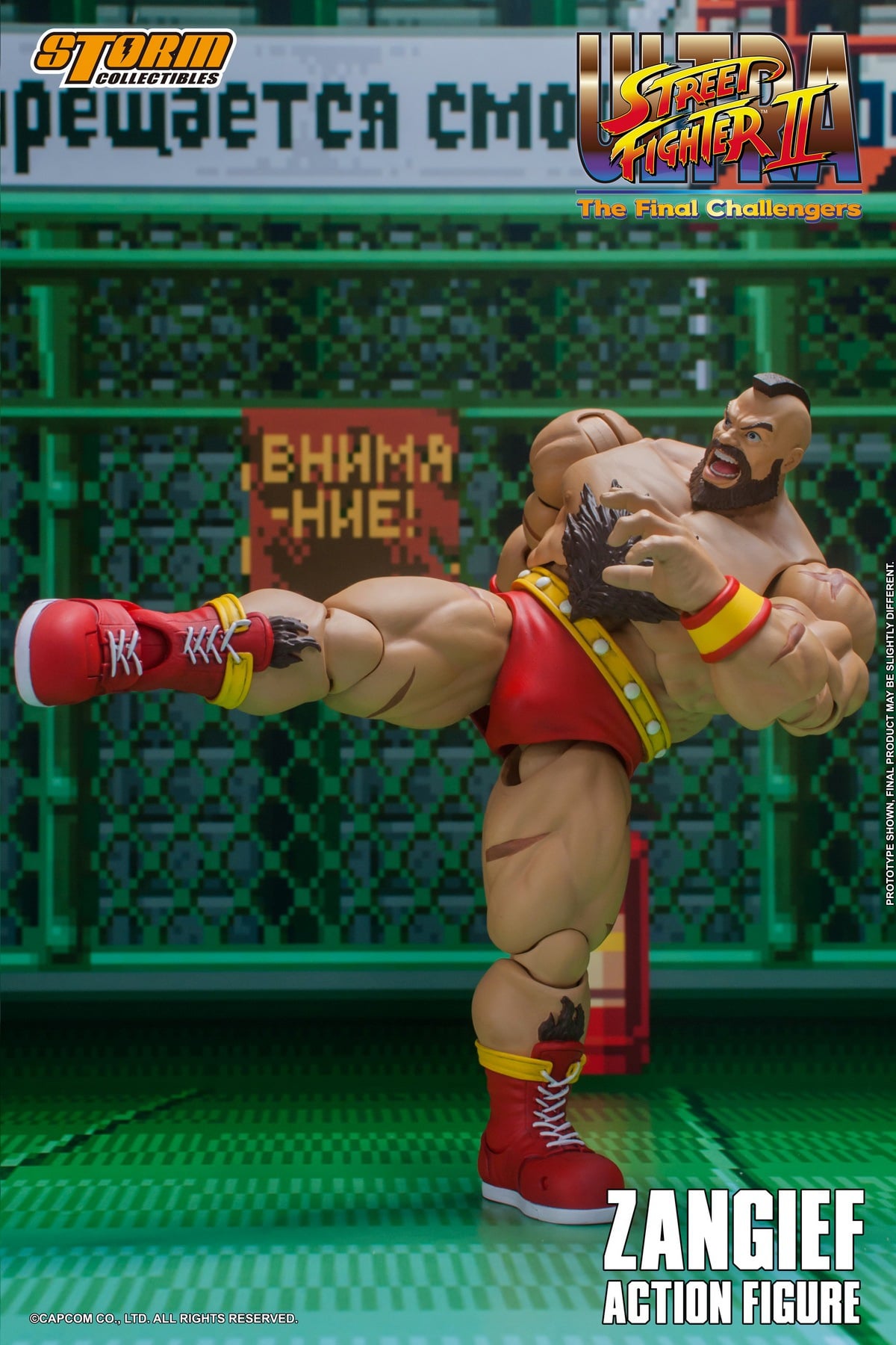 [สั่งจอง]Storm Toys CPSF22 1/12 : ULTRA STREET FIGHTER II - ZANGIEF