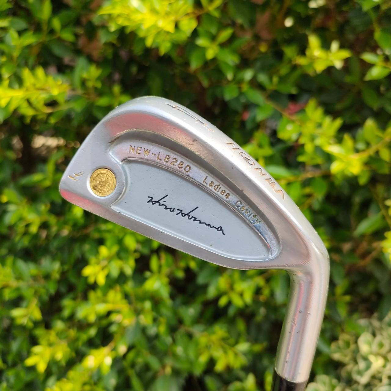 ** ไม้กอล์ฟสำหรับผู้หญิง ** เหล็ก4 HONMA NEW-LB280 ก้าน FEATHER WEIGHT ก้าน ระดับ 4 ดาว **** ตัวนี้แพงจัดๆๆๆ ครับ 4 ดาวหายากมาก เป็นทอง 18K ครับผม