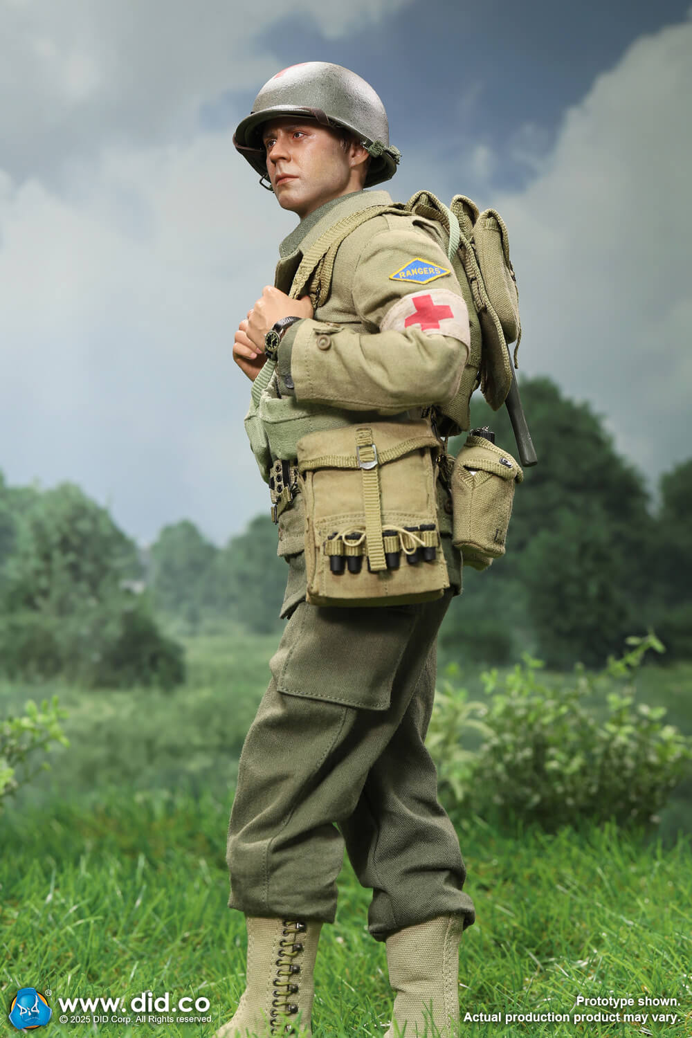 [สั่งจอง]DID A80189 1/6 : WWII US 2nd Ranger Battalion Series 7 – Medic Wade