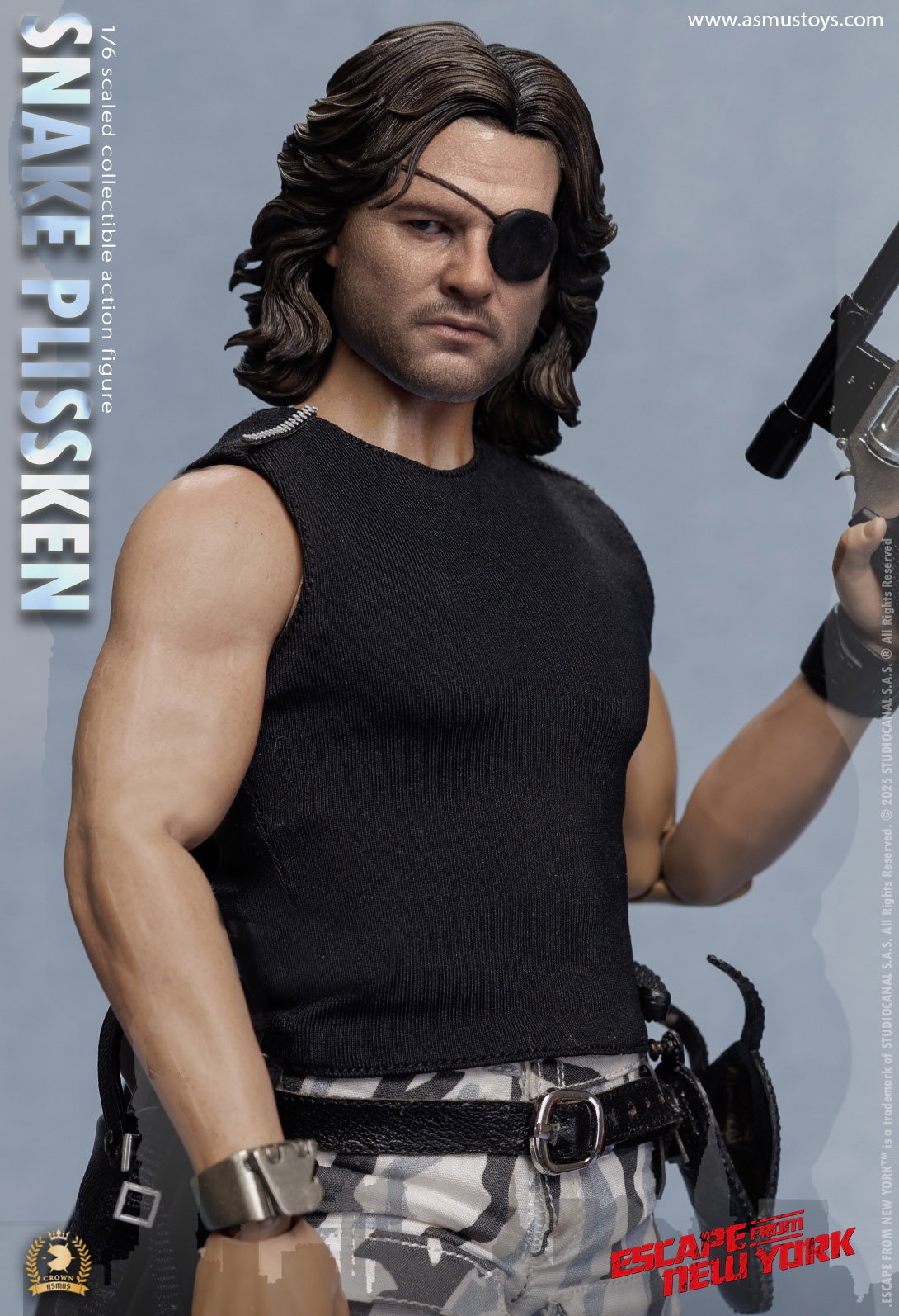[สั่งจอง]ASMUS TOYS 1/6 : THE CROWN SERIES - SNAKE PLISSKEN