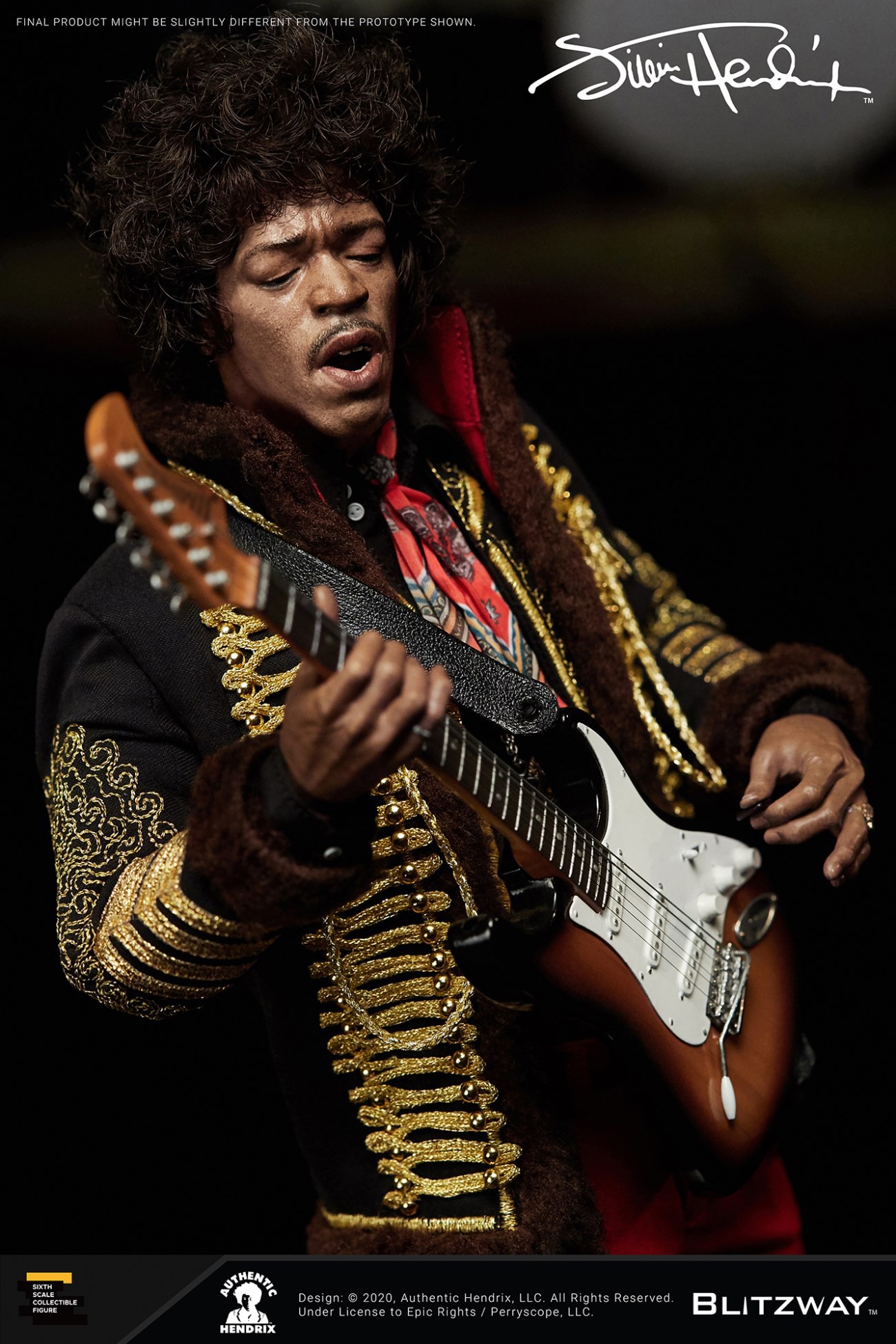 [สั่งจอง] BLITZWAY BW-UMS 11201 1/6 Scale : Jimi Hendrix