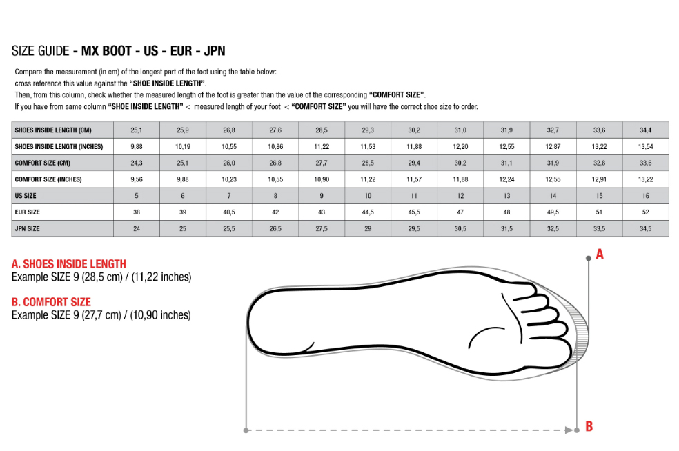 รองเท้า Alpinestars Tech 10 Boot - Dark Gray Dark Blue Fluo Red