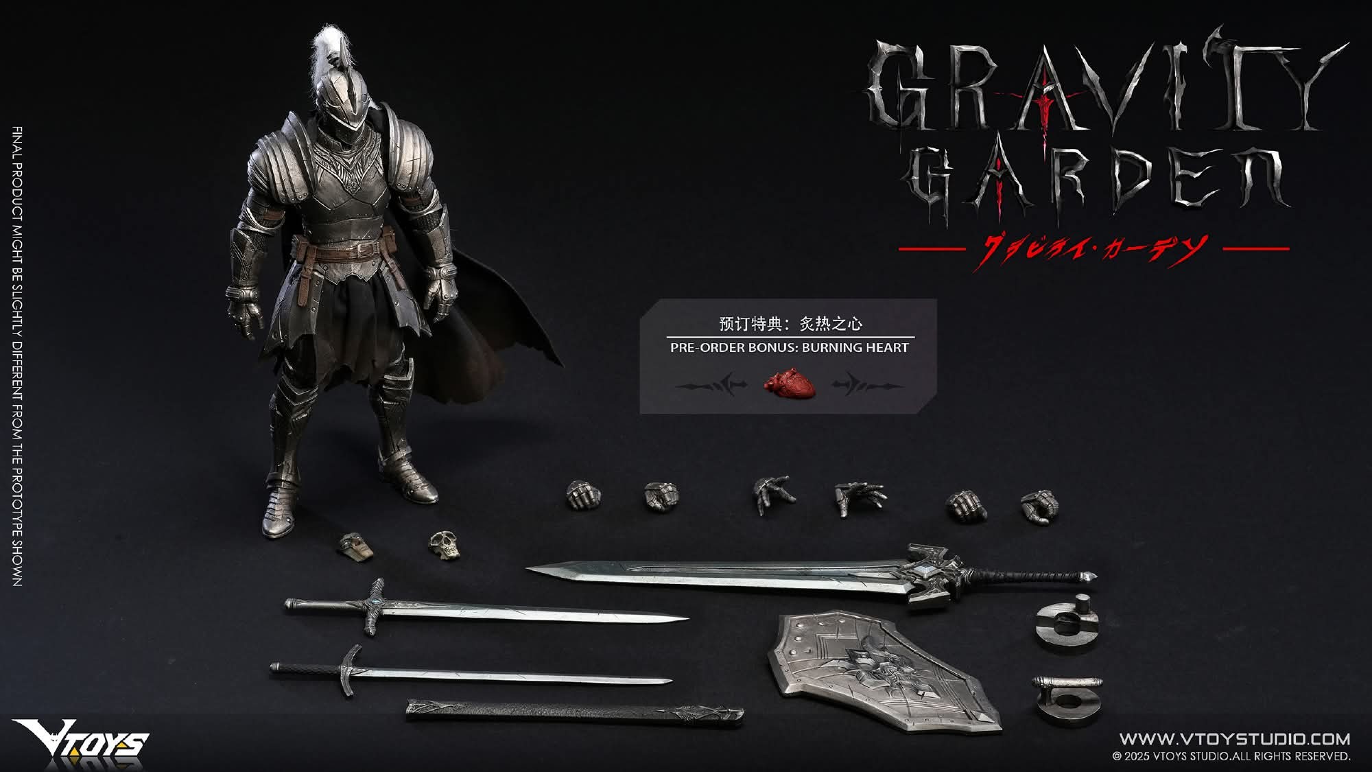 [สั่งจอง] Vtoys 1/12 Silver Moon Knight