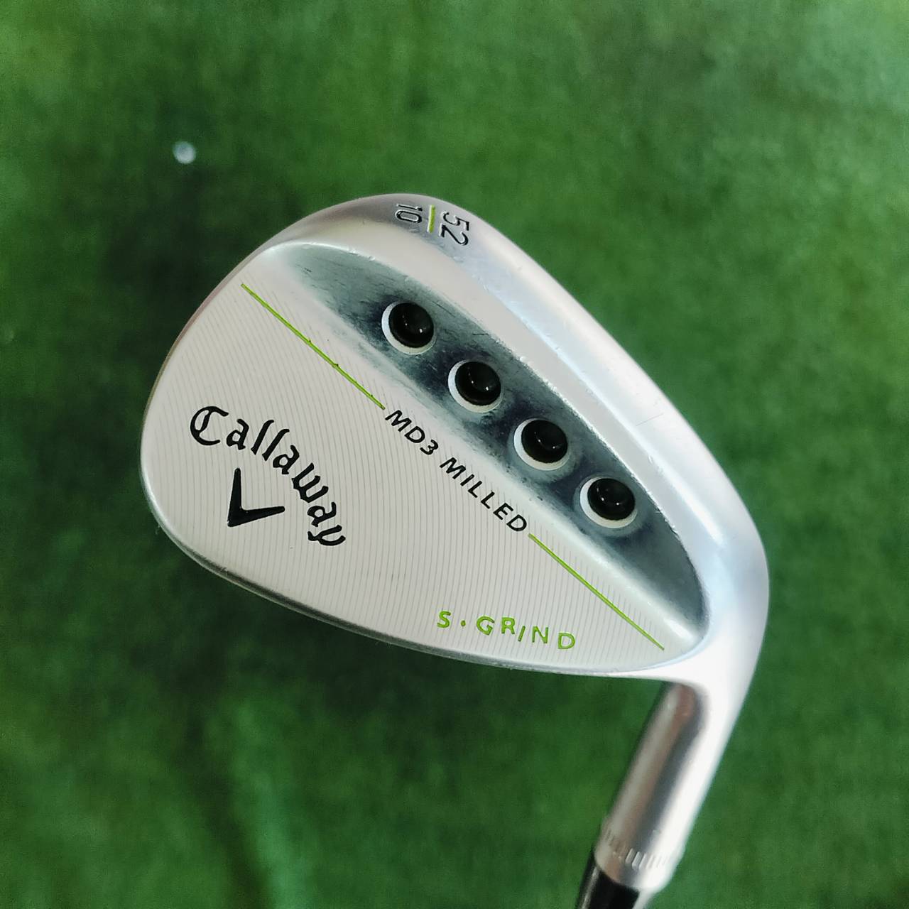 WEDGE Callaway MD3 MILLED S.GRIND องศา 52 BOUNCE 10 ก้าน FUJIKURA MCI FLEX R วัสดุดีมาก นุ่มมากๆ หน้า MIILED สปินโหดที่สุด หยุดแบบถอยๆเลย ไม้กอล์ฟพรีเมี่ยมมือสอง ของแท้ By NakaraLuxurious