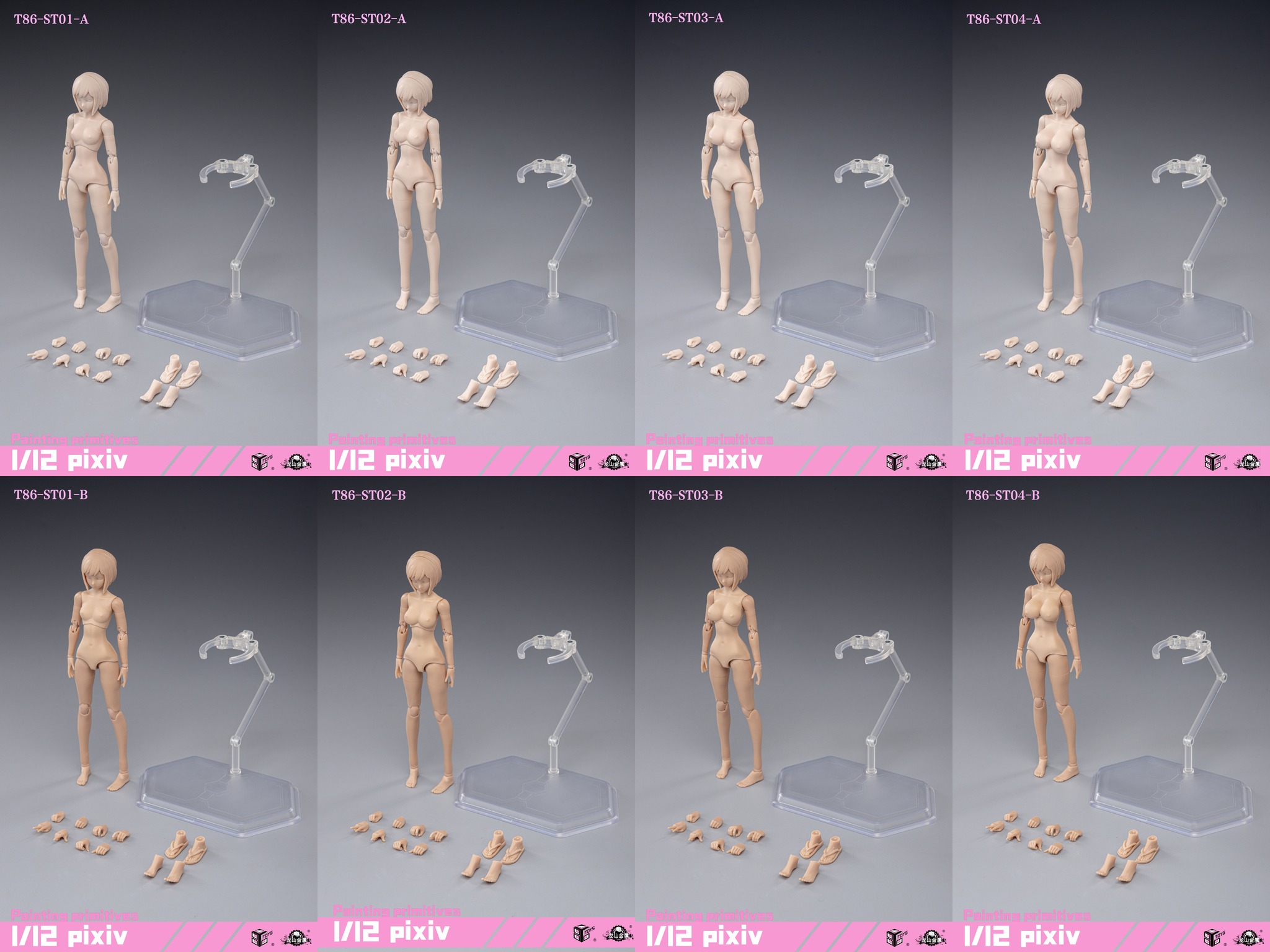 [สั่งจอง] 86Toys Female Body 1/12 [Re-issue]