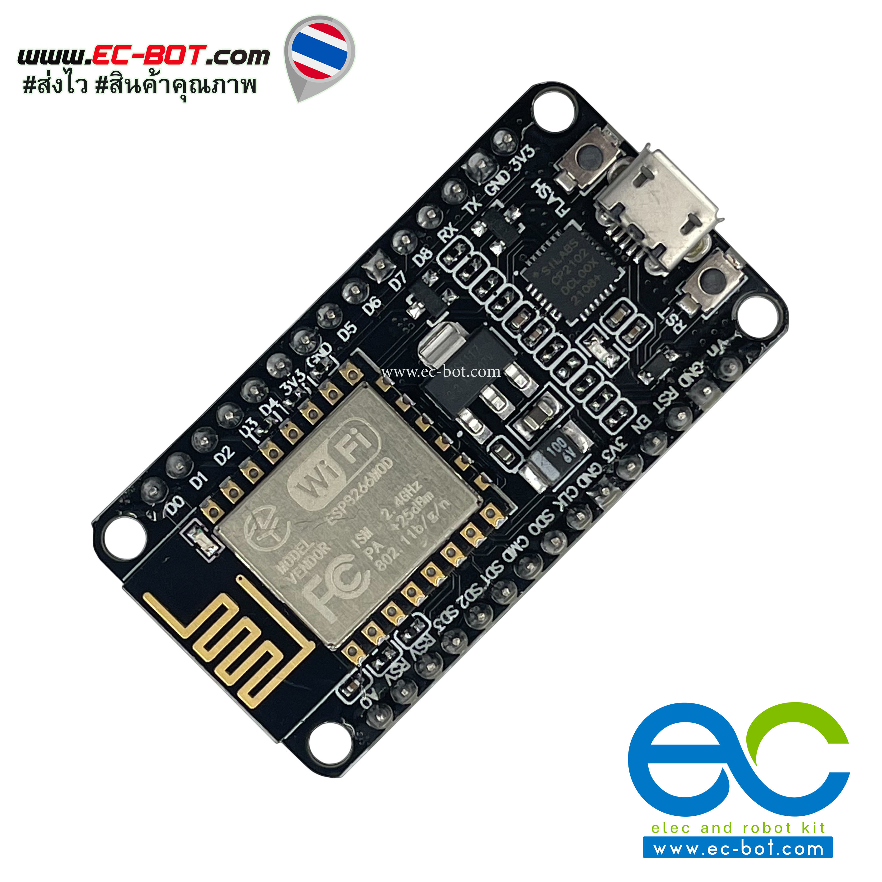 NodeMCU V2 WIFI LUA based ESP8266-12E