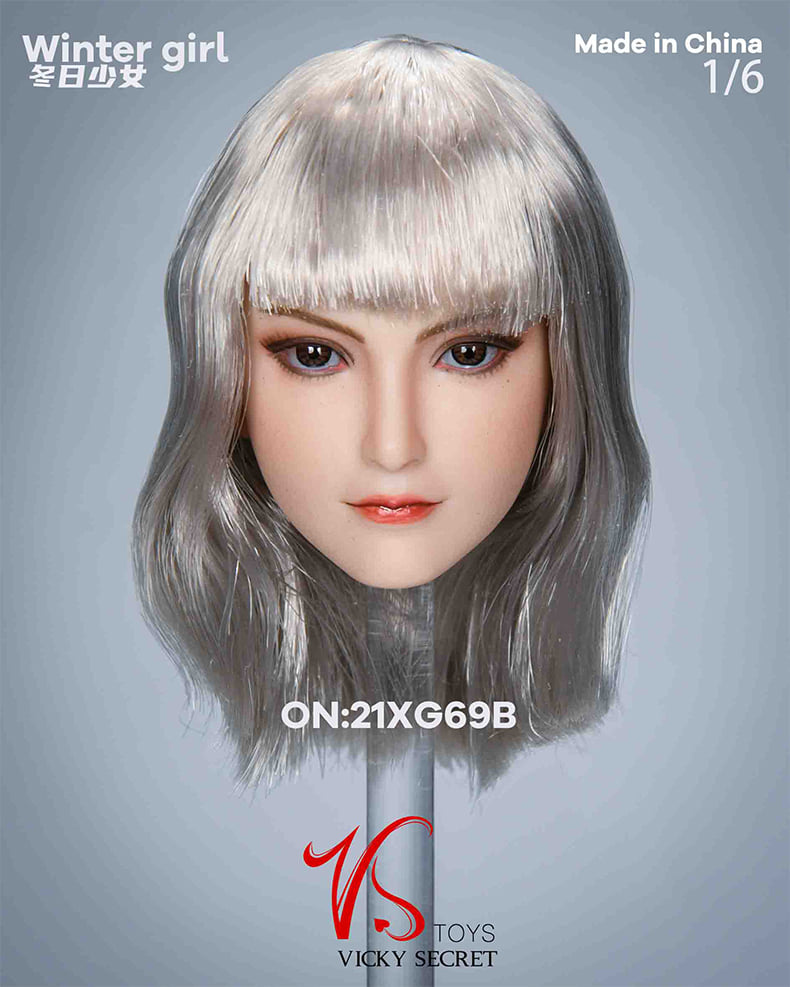 [สั่งจอง]VSTOYS 21XG69 1/6 : Winter girl Headsculpt+ JK Suit (Without Plastic Body)