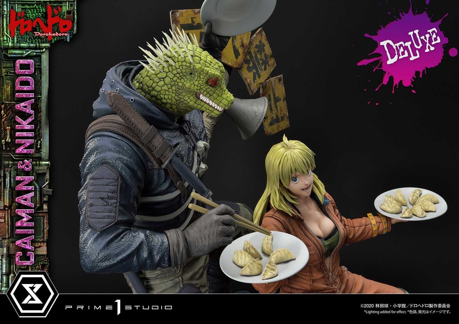 [สั่งจอง]Prime 1 Studio 1/4 : Caiman & Nikaido (Dorohedoro)