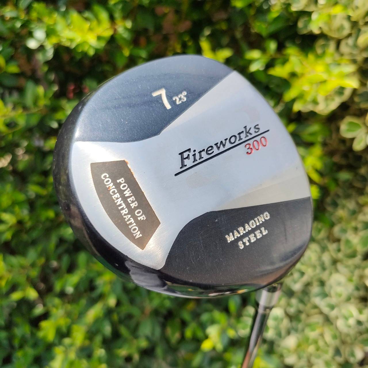 FW7 FIREWORKS 300 MARAGING STEEL องศา 23 ก้าน FIREWORK FLEX S หน้า MARAGING เด้งมาก ตีง่ายกว่าไฮบริด ตีแทนเหล็กยาวได้เลย