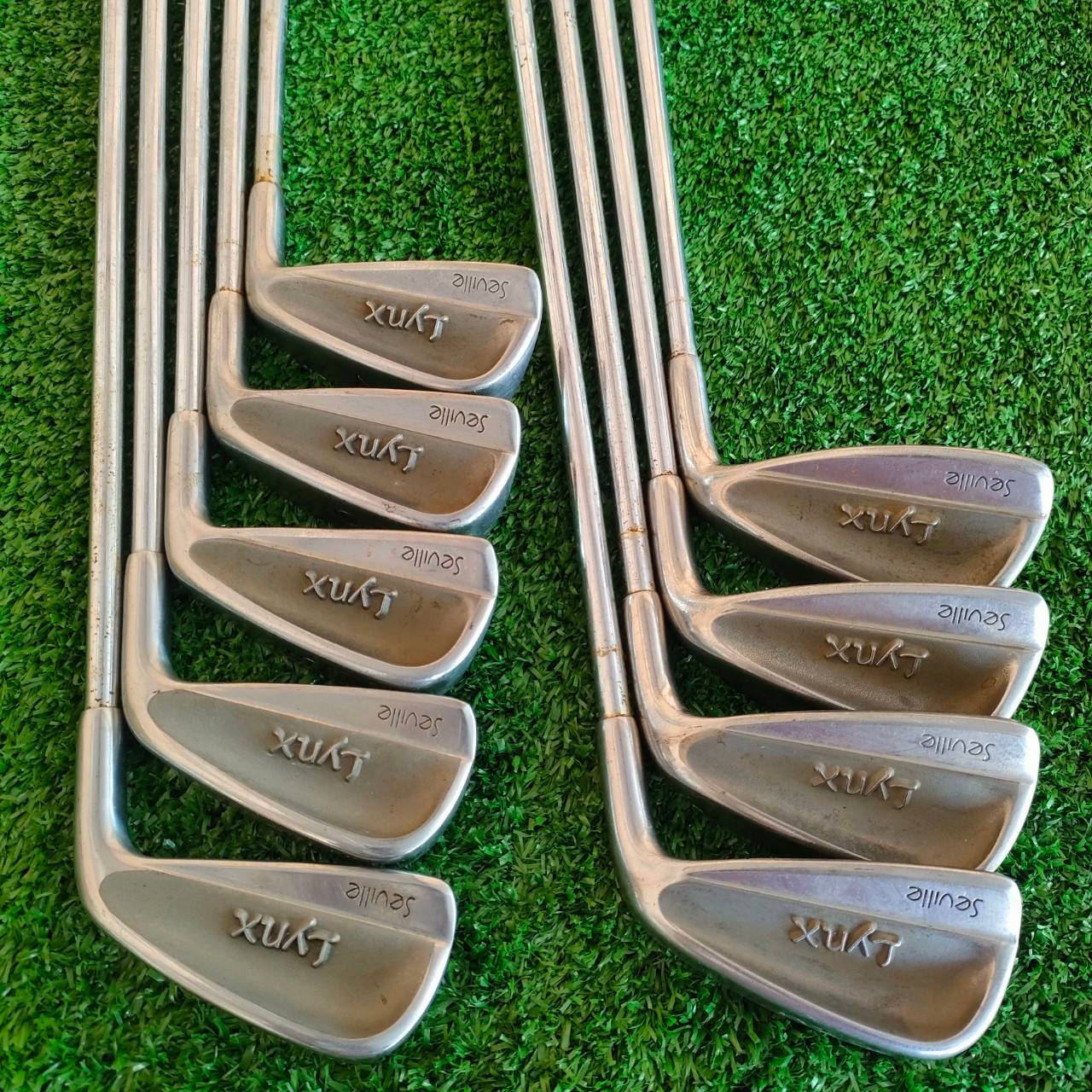 ชุดเหล็ก LYNX SEVILLE มีเหล็ก 3-9 เเละ PW SW ก้าน LYNX FLEX R เหล็กคมๆ ยอดนิยม ที่ผู้คนตามหาอยู่ตลอด