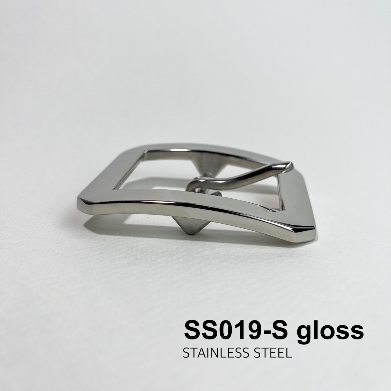 SS019-S หัวเข็มขัดสเตนเลสแท้ขนาด 38มิล หรือ 1.5นิ้ว อุปกรณ์งานหนัง **ราคาต่อชิ้น**