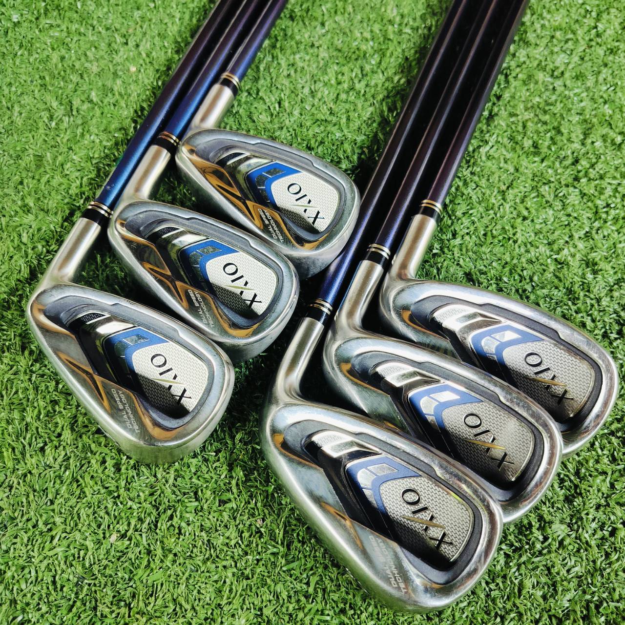 ชุดเหล็กพรีเมี่ยมญี่ปุ่นหน้าเด้ง!!! XXIO 9 หน้าใบเหล็กมีแผ่นหน้าเด้ง!!! ได้รางวัล GOLF DIGEST และชุดเหล็กอันดับ 1 ในญี่ปุ่น ไม้กอล์ฟพรีเมี่ยมญี่ปุ่นมือสอง ของแท้ By NakaraLuxurious