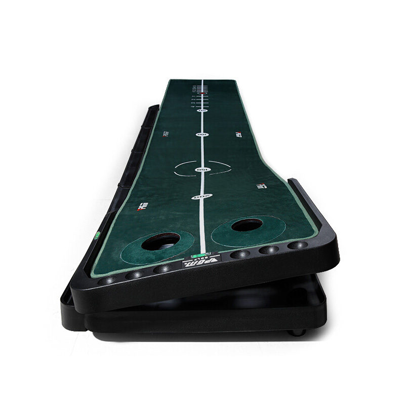 GOLF PUTTING MAT พรมฝึกซ้อมพัตต์ PGM TL010-6 ( 3 M. )ปรับความชันได้ พรมเป็นกำมะหยี่ นุ่ม สมูท มีจุดเล็งไลน์หลากหลายไลน์ ( 1 pcs. )