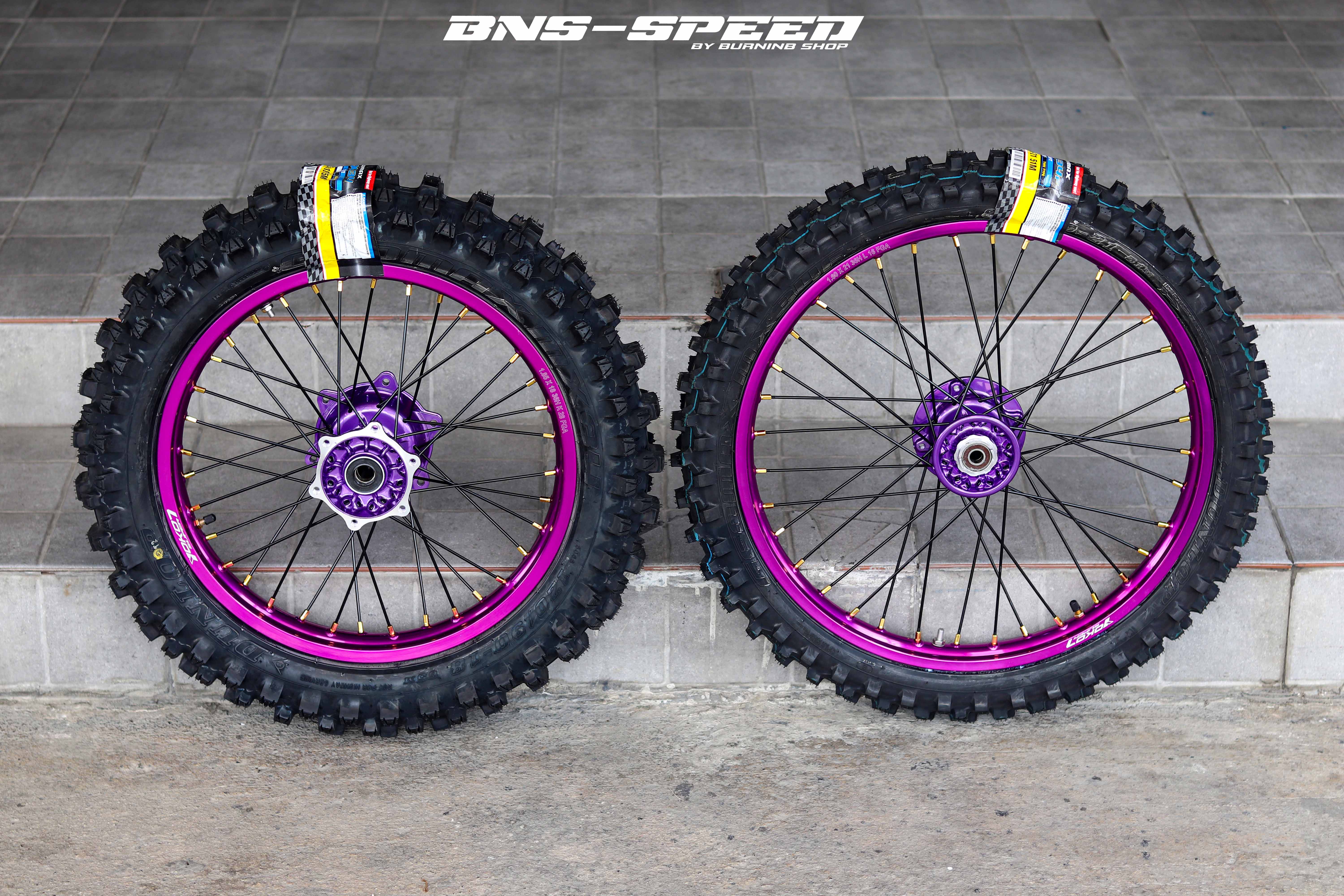 ชุดล้อวิบาก KLX230 21/18