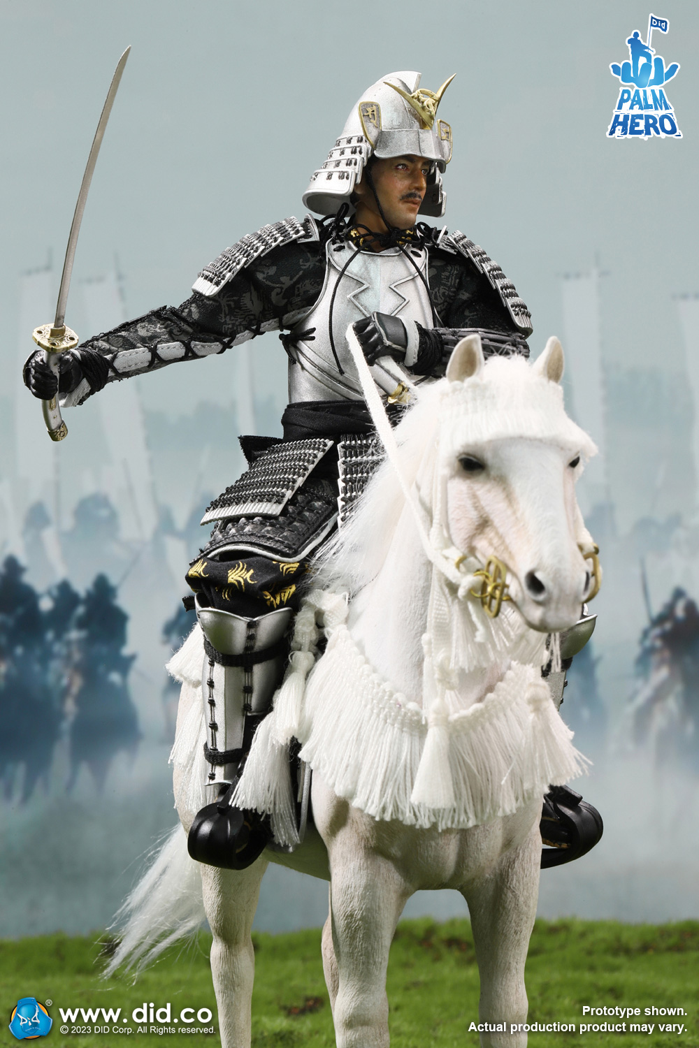 [สั่งจอง] DID 1/12 : Palm Hero Japan Samurai Series - XJ80014 : Uesugi Kenshin