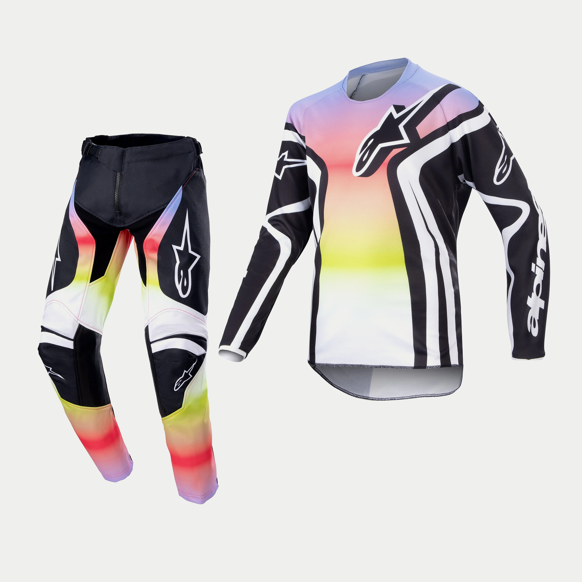 ชุดเด็ก Alpinestars 2023 Youth Racer Semi - Black/Multicolor