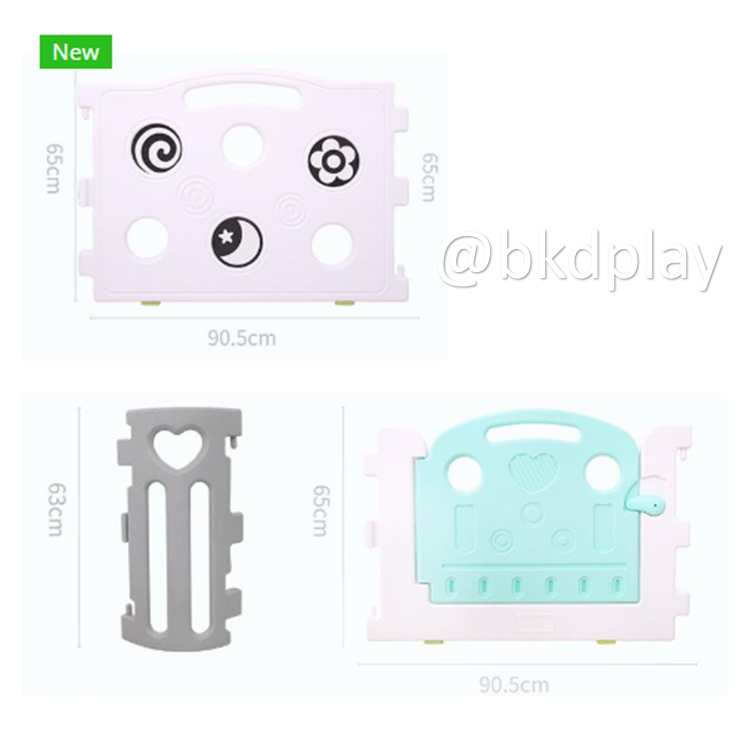 รั้วเด็กสีขาว ไซส์S ,รั้วกั้นเด็ก , คอกกั้นเด็ก, เว้นระยะห่าง แบ่งโซนพื้นที่ บ่อบอล พร้อมส่ง