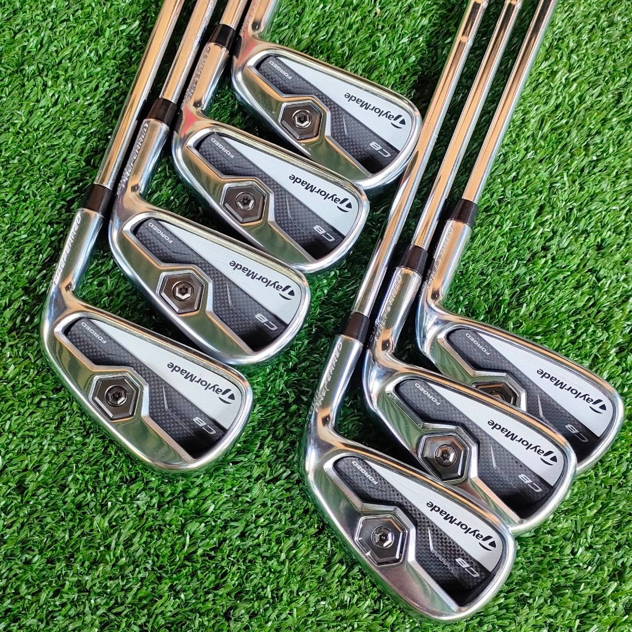 ชุดเหล็ก Taylormade Tour Preferred CB Forged เหล็ก FORGED แท้ๆ ของแบรนด์ Taylormade เนื้อสวย และยังเป็นรุ่น CB คือ CAVITY BACK ไม้กอล์ฟพรีเมี่ยมมือสอง ของแท้ By NakaraLuxurious