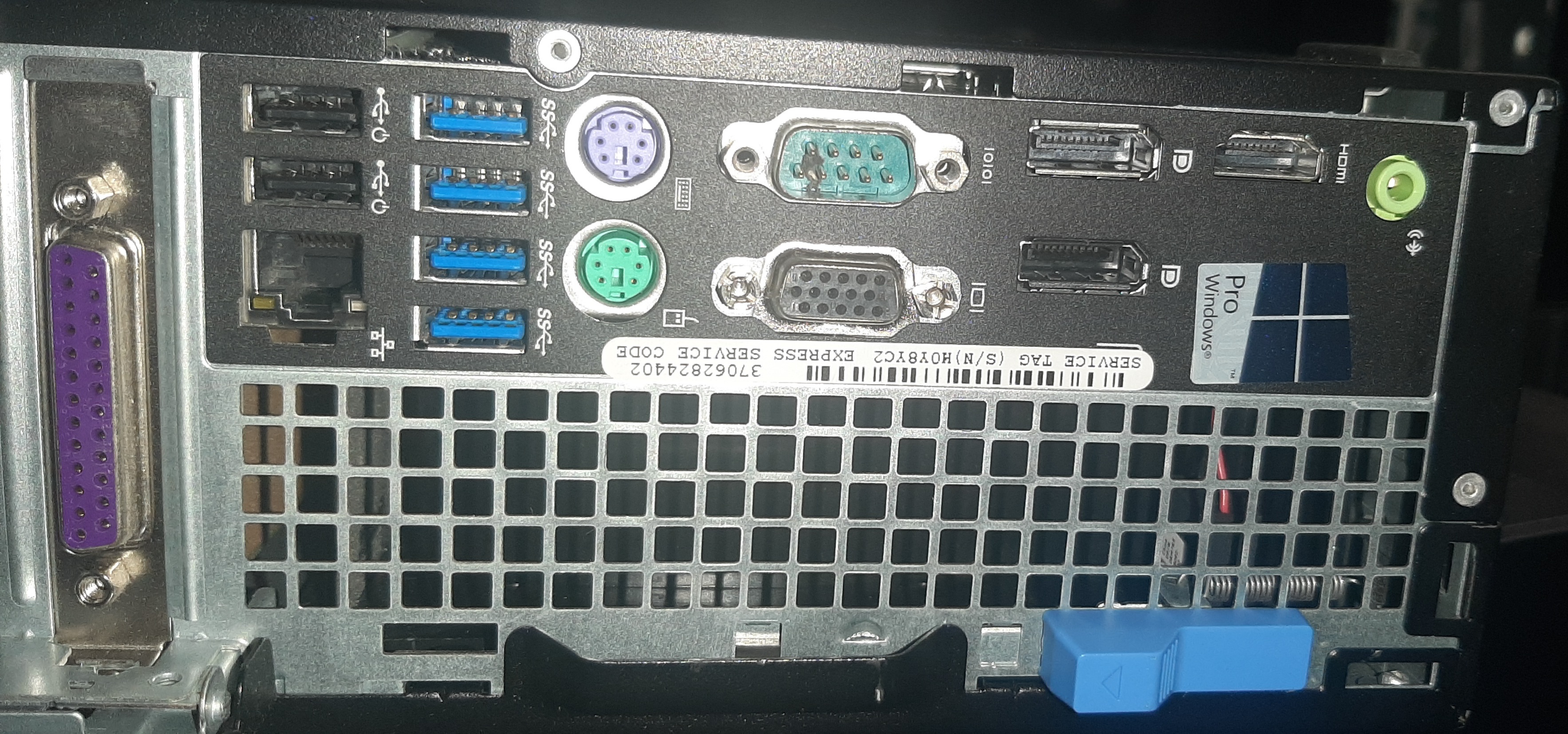 คอมพิวเตอร์ตั้งโต๊ะมือสอง ประกัน 1 เดือน สภาพดี Dell Optiplex 7040 SFF (i7-6700 Ram8GB HDD500GB)