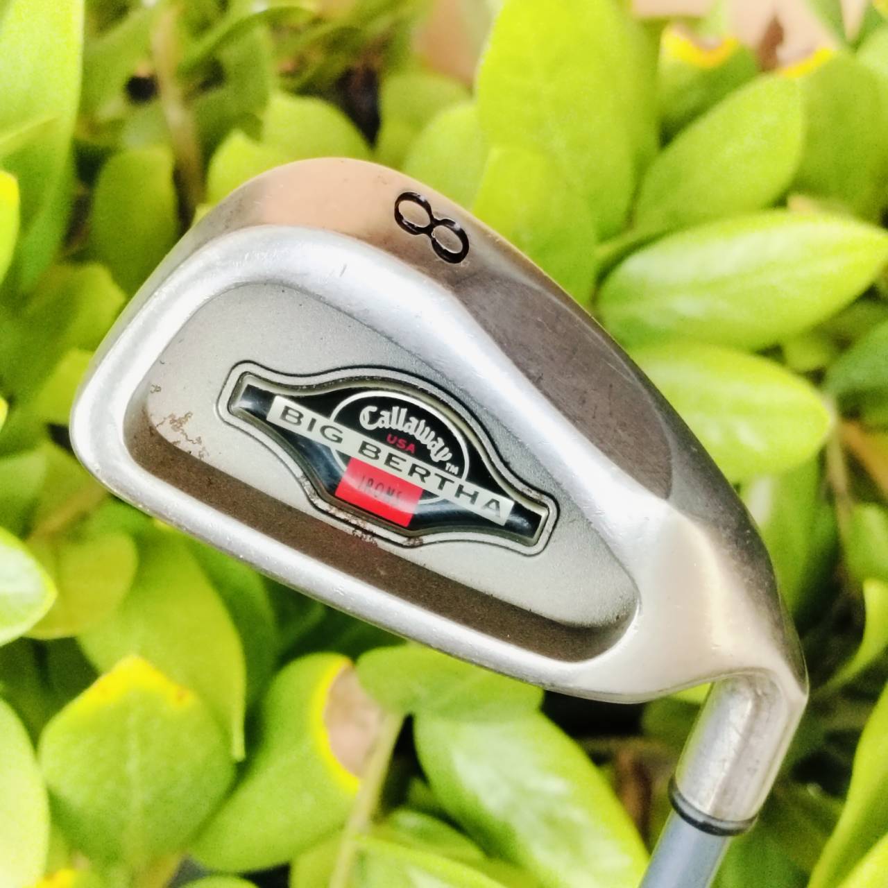 ชุดเหล็ก Callaway BIGBERTHAR มีเหล็ก 6 7 8 9 PW ก้าน RCH FLEX LITE ก้านเบา สำหรับท่านี่สปีดไม่แรง จะช่วยให้เร่งสปีดได้ดี ตีง่าย ไม้กอล์ฟพรีเมี่ยมมือสอง ของแท้ By NakaraLuxurious