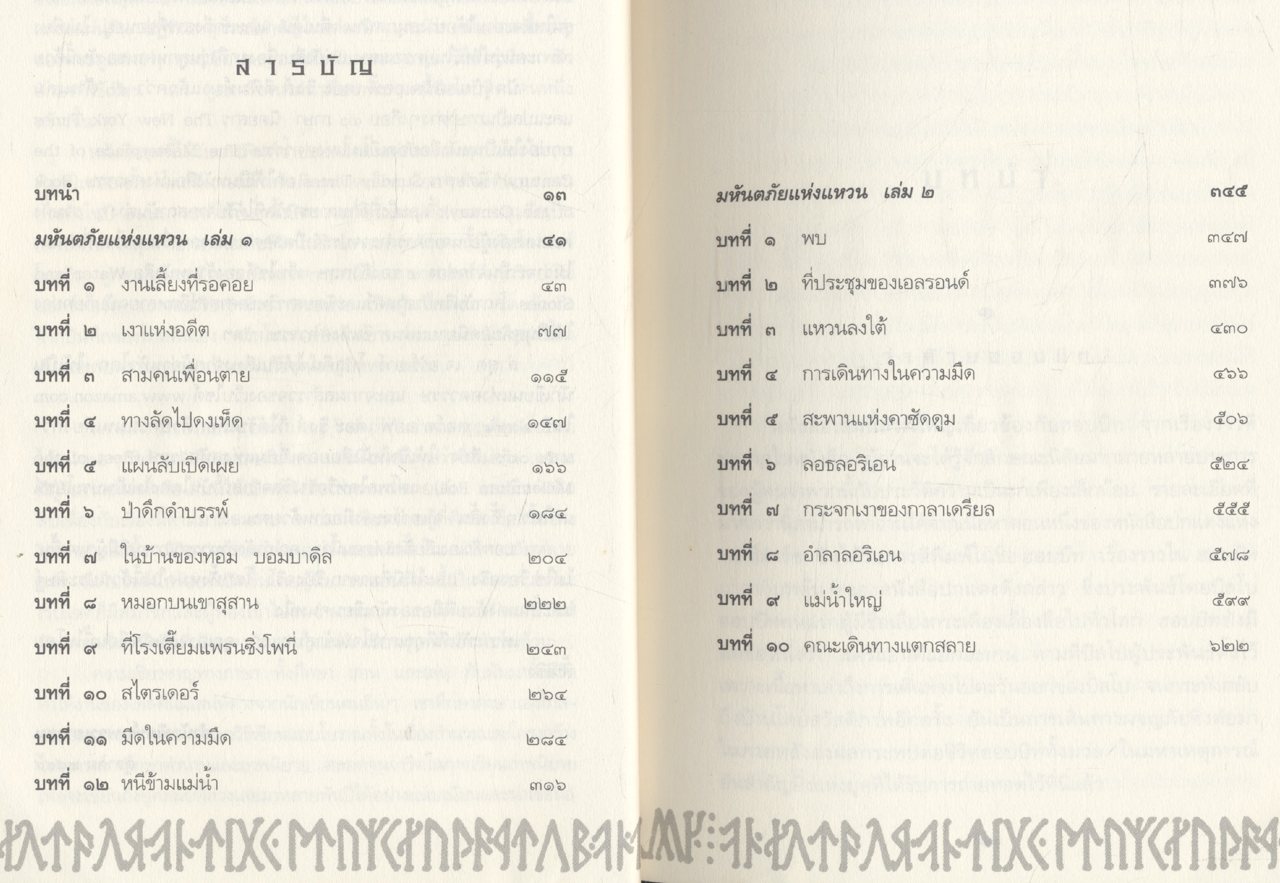 ลอร์ด ออฟ เดอะ ริงส์ ตอน มหันตภัยแห่งแหวน THE LORD OF THE RINGS