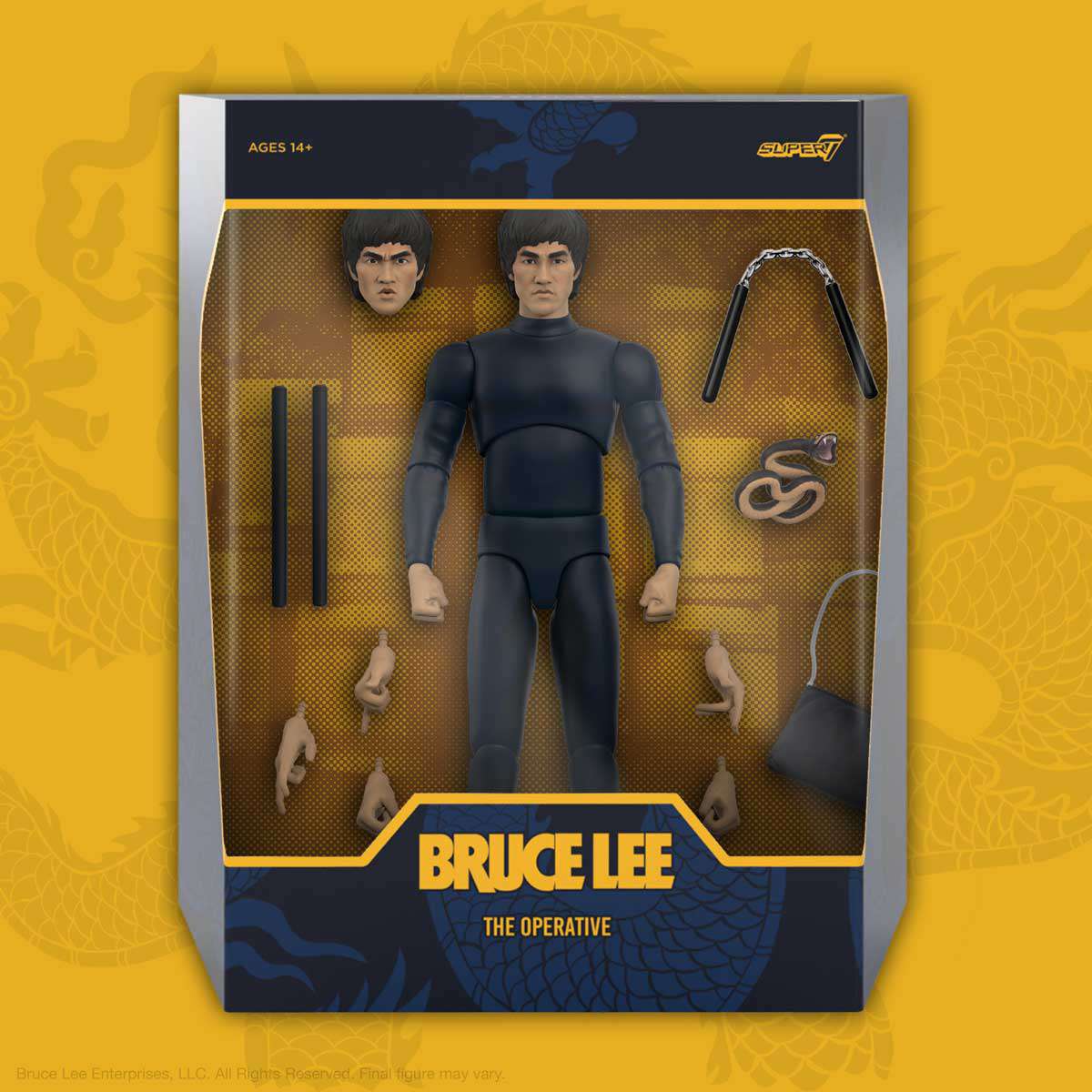 [สั่งจอง]Super 7 7”scale : Bruce Lee The Operative Ultimates Wave 3