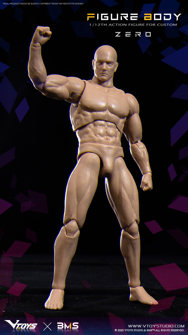 [สั่งจอง]VTOYS X BMS VSD003 1/12 : FIGURE BODY ZERO