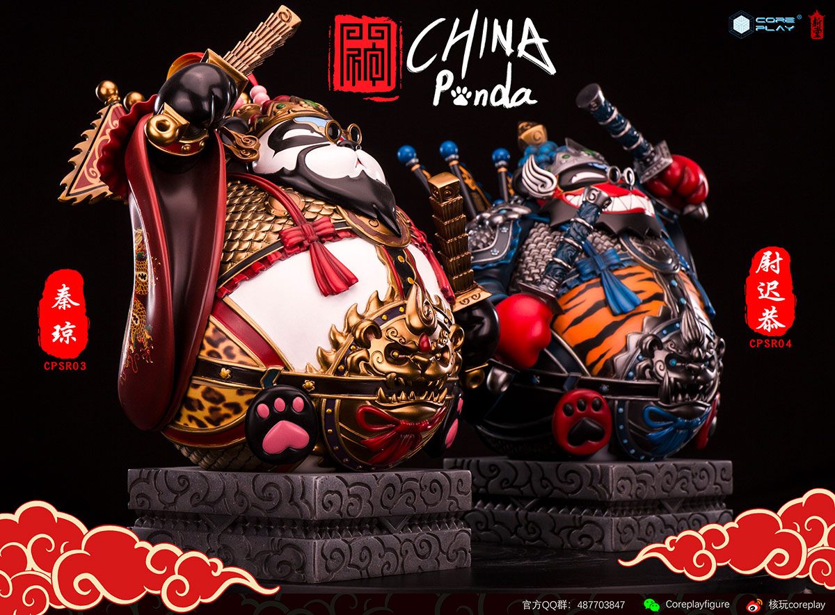 [สั่งจอง]Coreplay cpsr03,cpsr04 Chinese Culture Self-Creation Series - Panda Door God