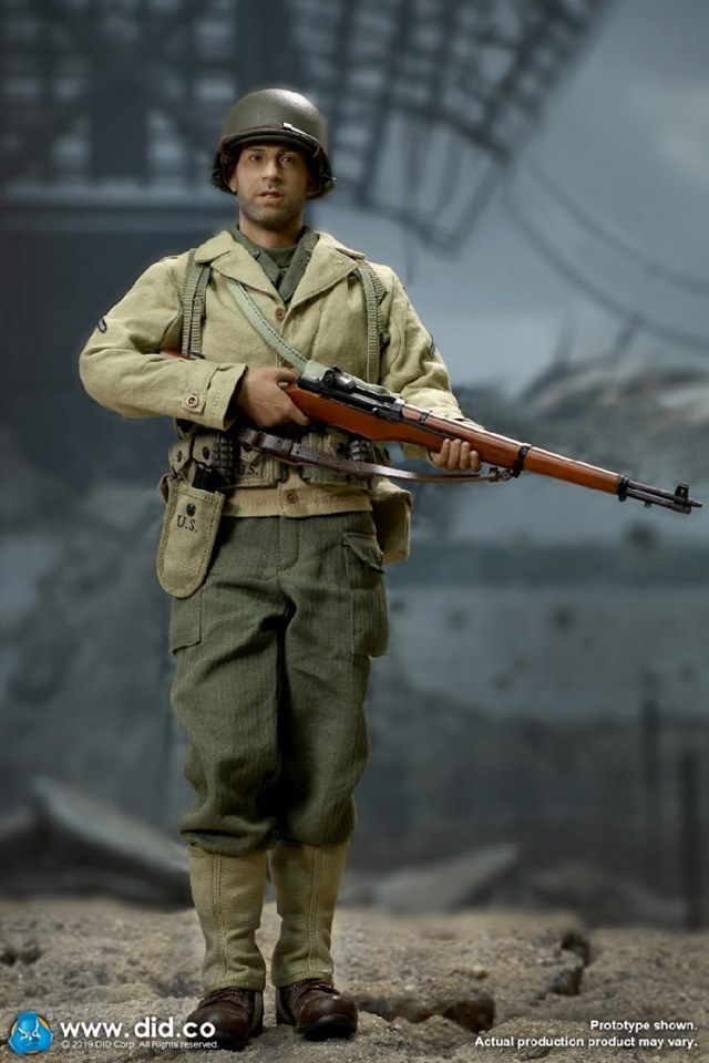 [สั่งจอง]DID 1/6 A80140 WWII US 2nd Ranger Battalion Series 1 Private Caparzo
