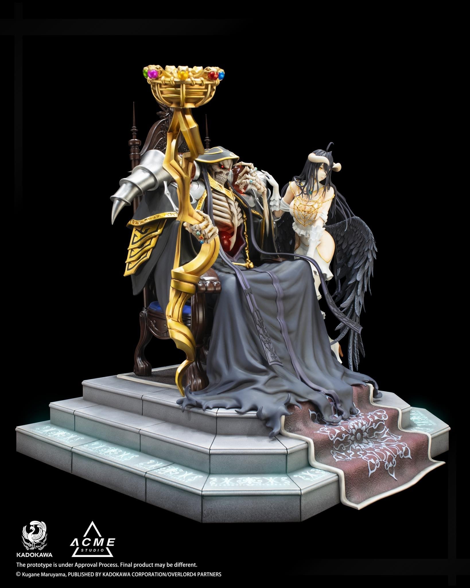 [สั่งจอง]Kadokawa x ACME 1/4 : Ainz Ooal Gown & Arubedo with Special Parts