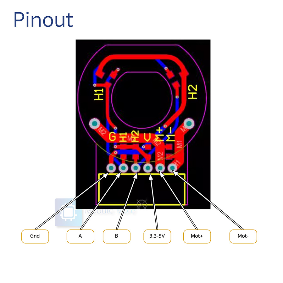 TT motor with AB Phase Encoder 6V 12V DC full metal gear reduction