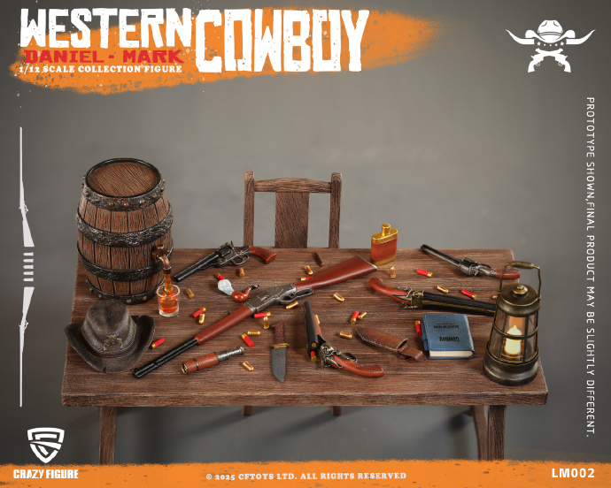 [สั่งจอง]CFTOYS LM002 1/12 : Western Cowboy Daneiel - Mark