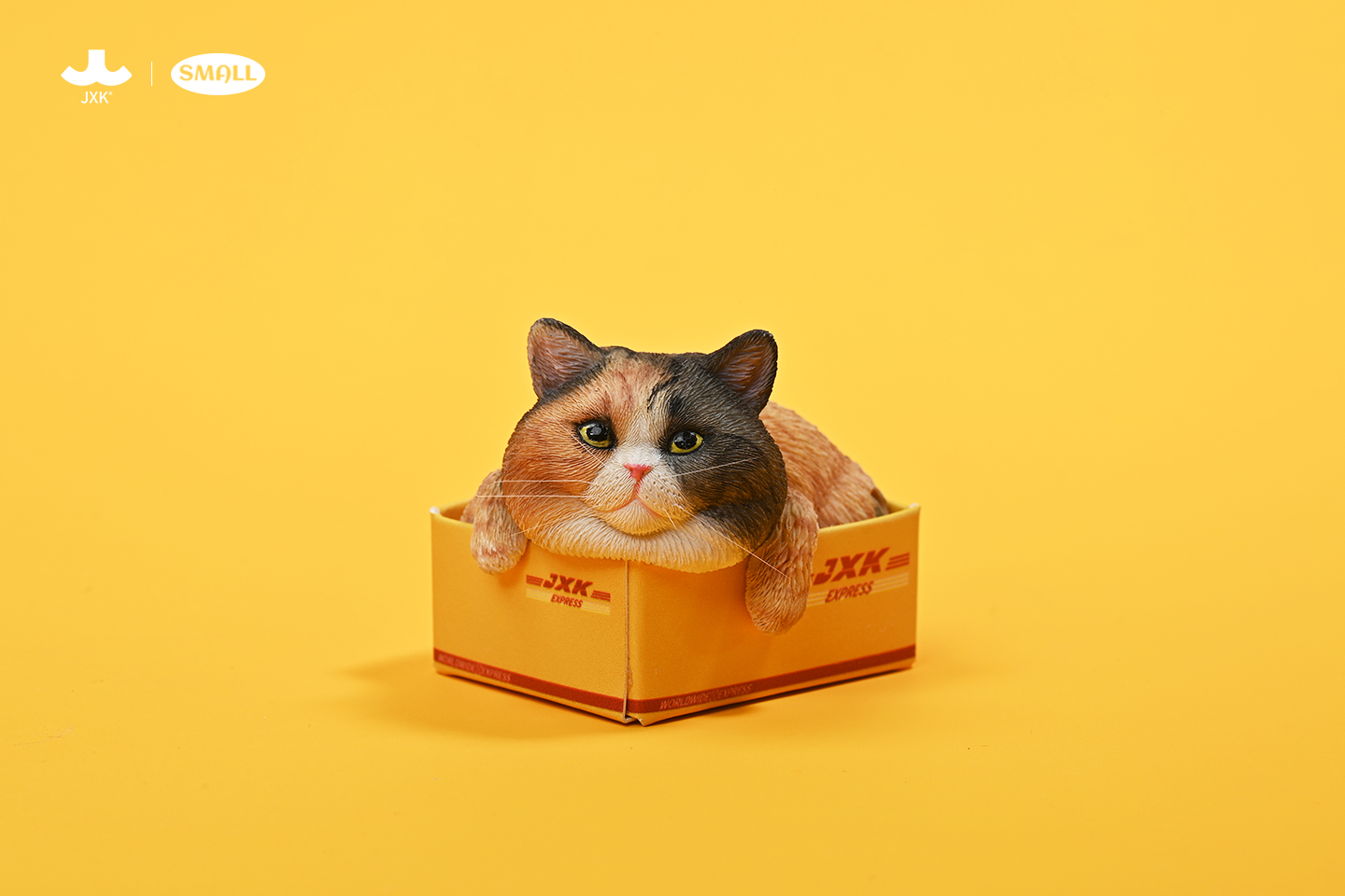 [สั่งจอง] JXK SMALL 1/6 The cat in the delivery box4.0