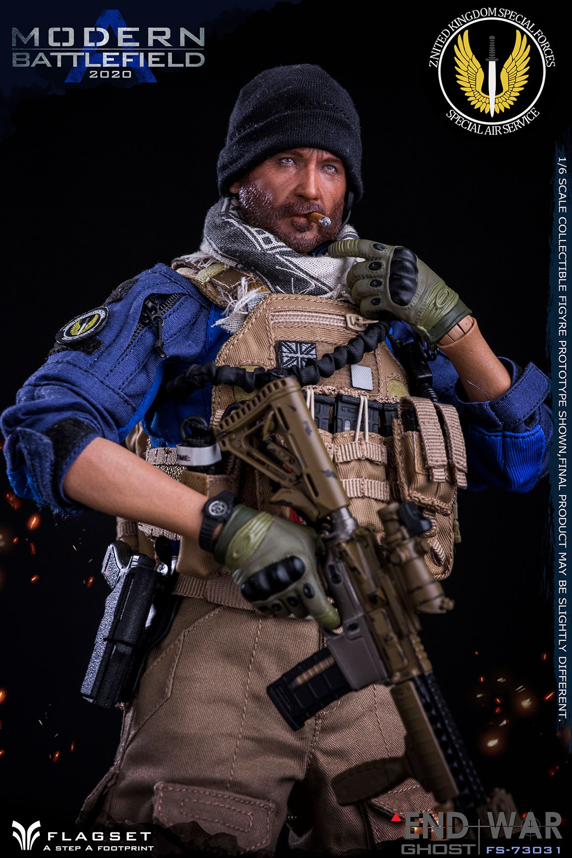 [สั่งจอง] FLAGSET FS-73031 1/6 : End War Ghost Modern Battlefield 2020 A [Reissue]