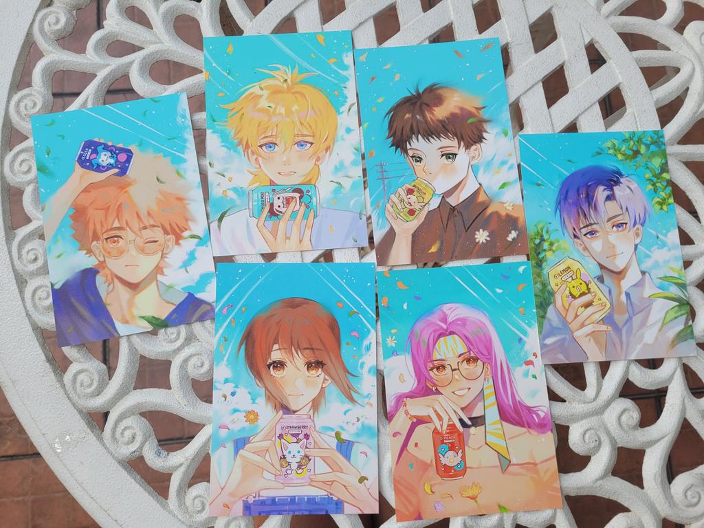 Soft drink เด็กผู้ถูกเลือก digimon 02 artprint