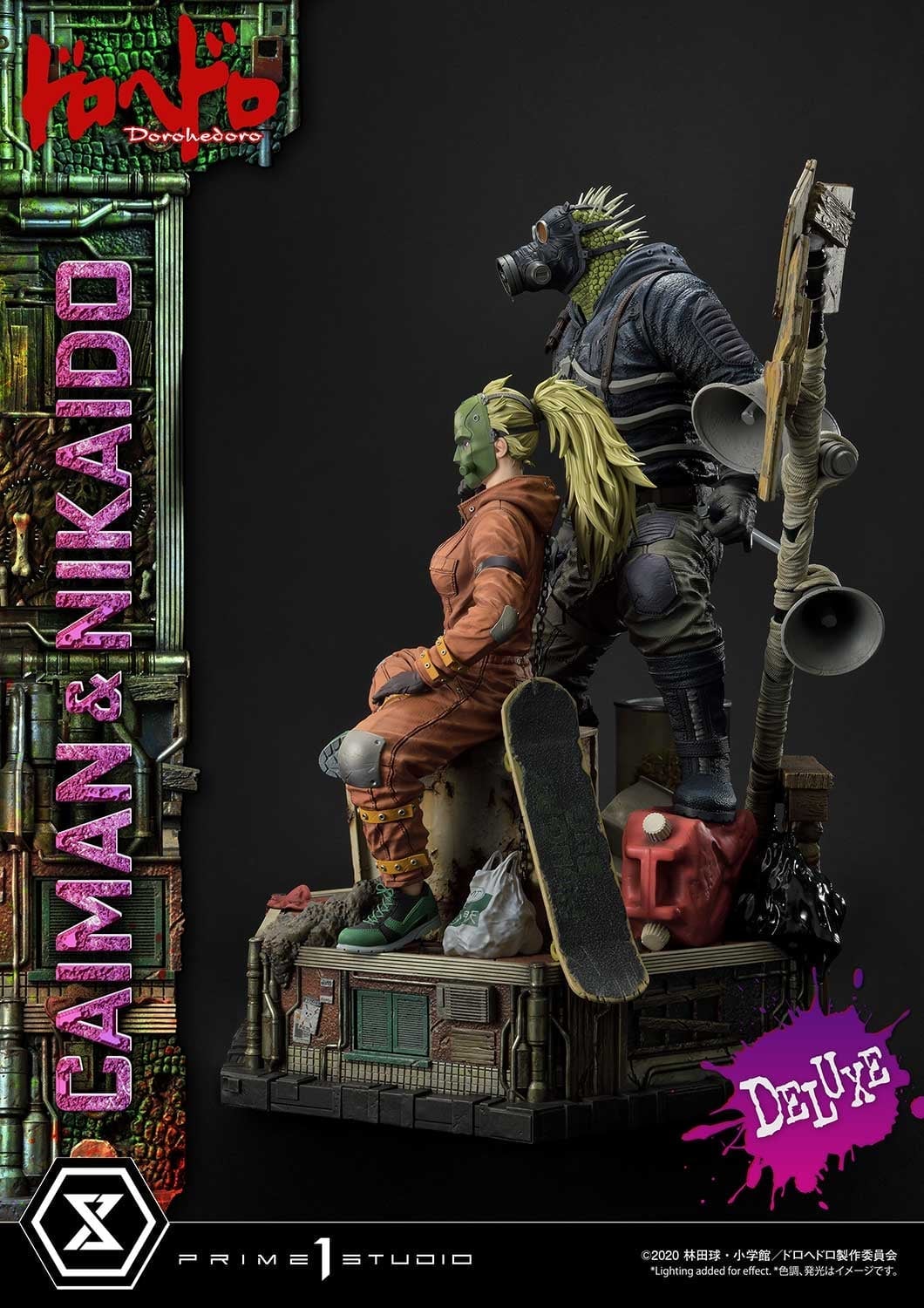 [สั่งจอง]Prime 1 Studio 1/4 : Caiman & Nikaido (Dorohedoro)