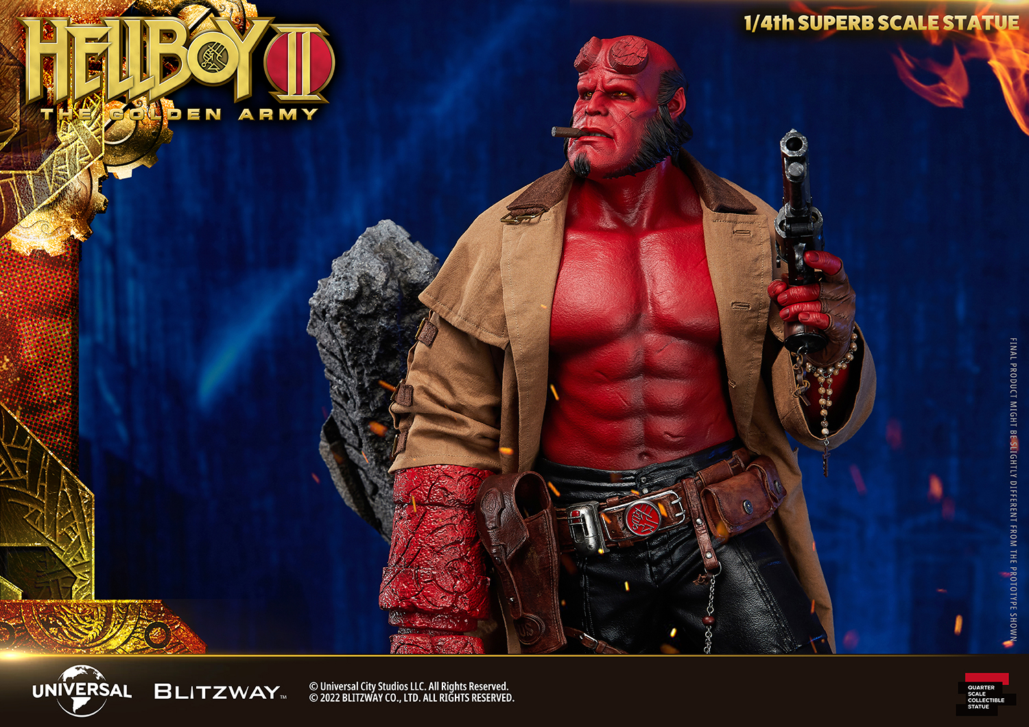 [สั่งจอง] Blitzway BW-SS-21301 1/4 : HELLBOY II - THE GOLDEN ARMY