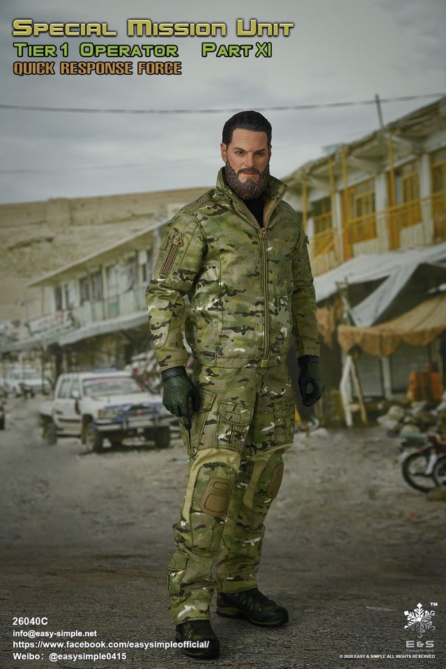 [สั่งจอง]Easy&Simple 26040C 1/6 : SMU Tier 1 Operator Part XI Quick Response Force