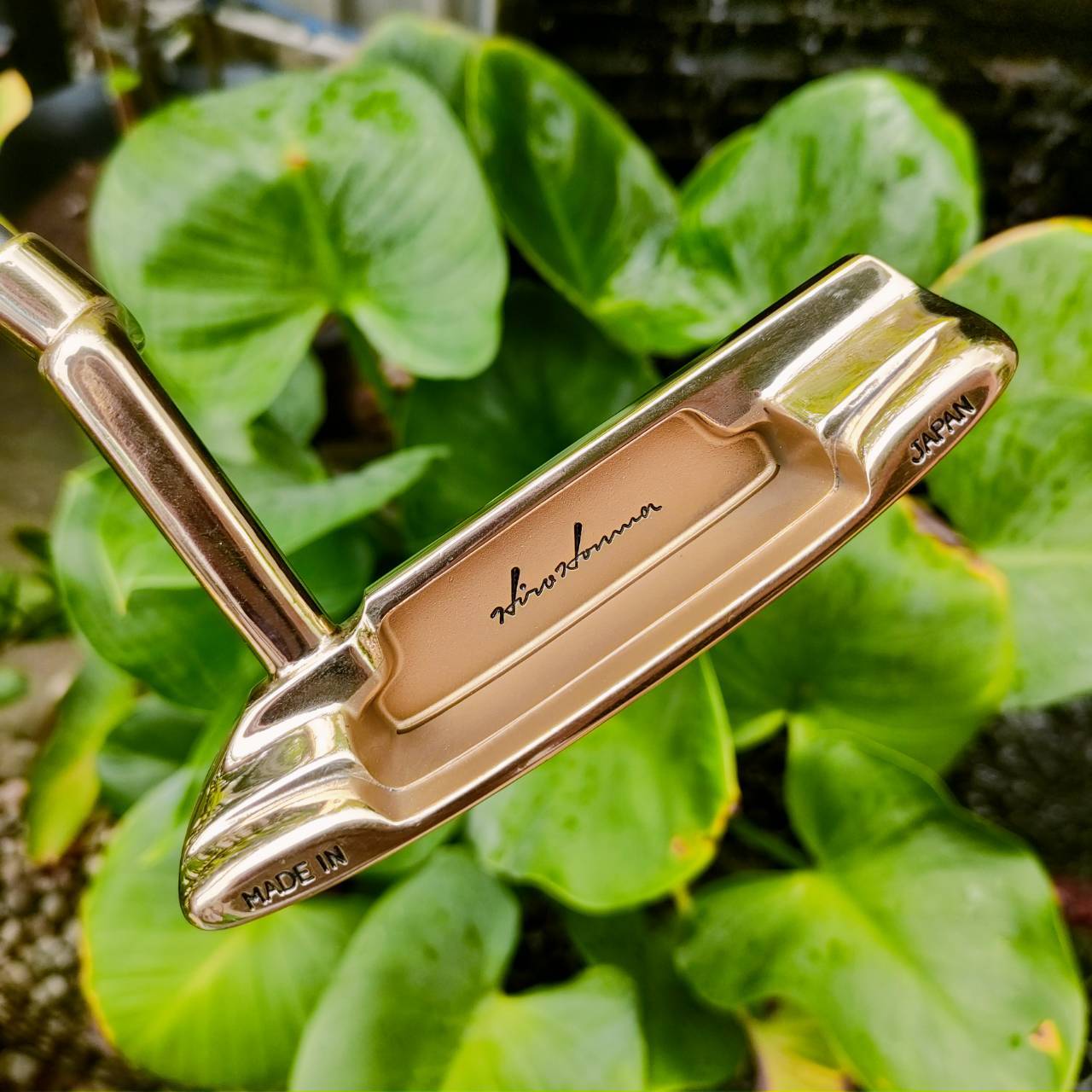 Honma CB8055 Long II Putter Copper Gold Excellent JDM Japan Rare Beautiful Blade Hiro Honma Made In Japan SAKATA