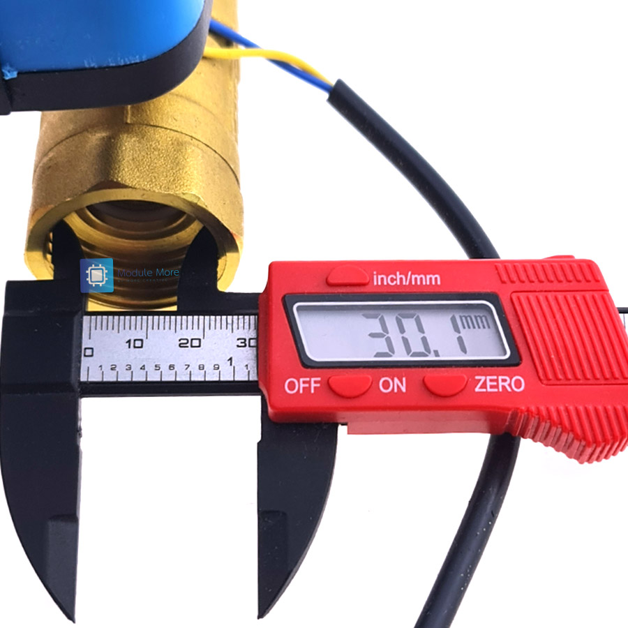 Electric two-way ball valve DN20 3/4" 12-24v two-wire normally closed