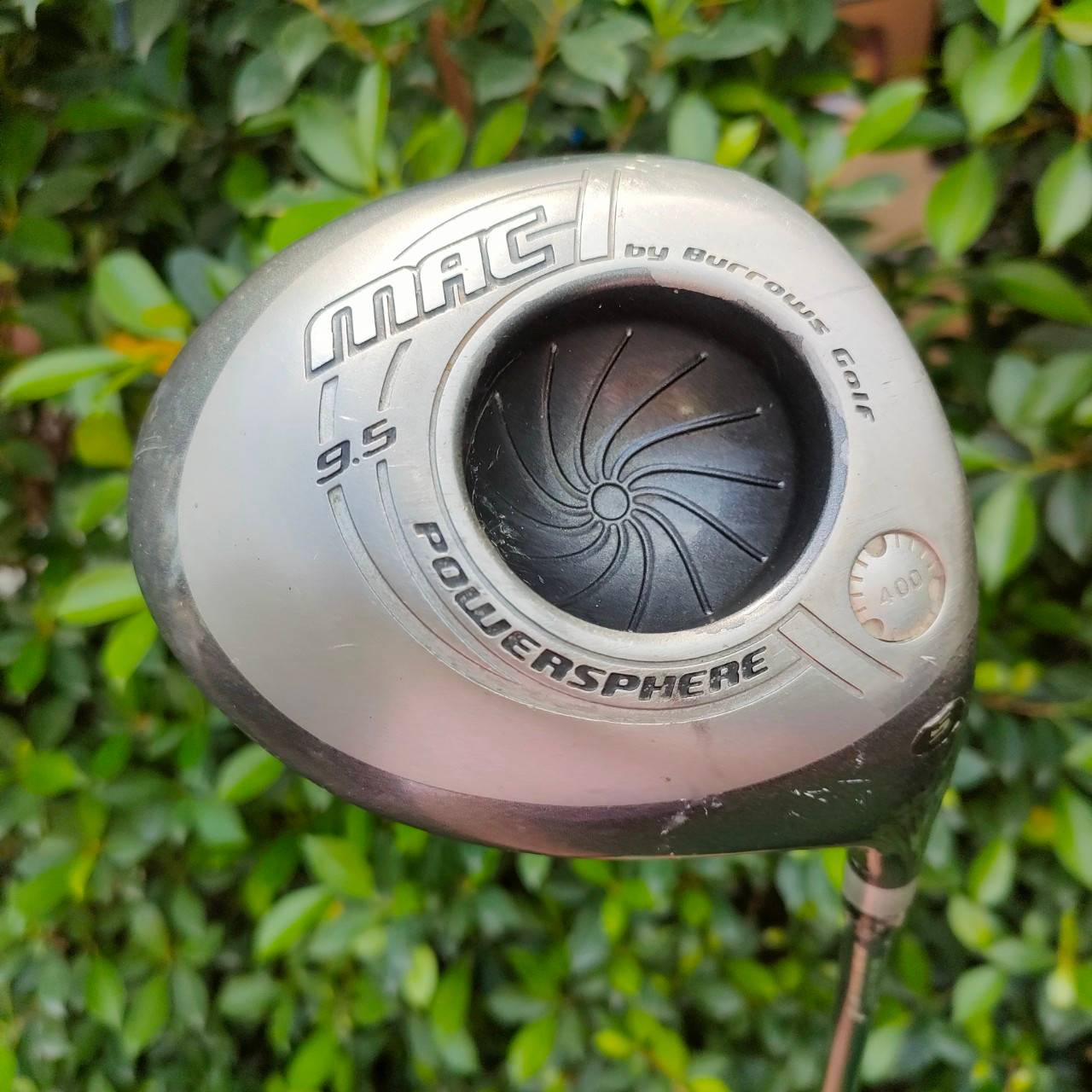 DRIVR MAC POWERSPHERE องศา 9.5 ก้าน M.A.C BURROWS FLEX S Driver ตีไกล สำหรับท่านที่ชอบวิถีพุ่งๆ ลูกตกวิ่ง ตีไกลสุดขีด